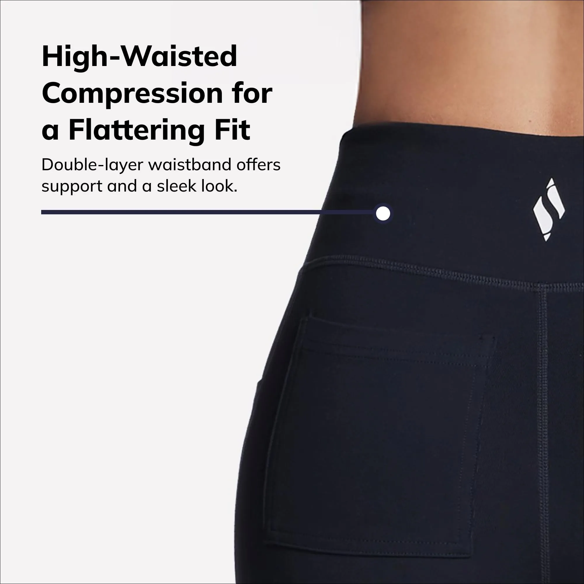 Skechers Women's GOwalk Pant Joy, Bold Black, Medium Tall - immagine 4