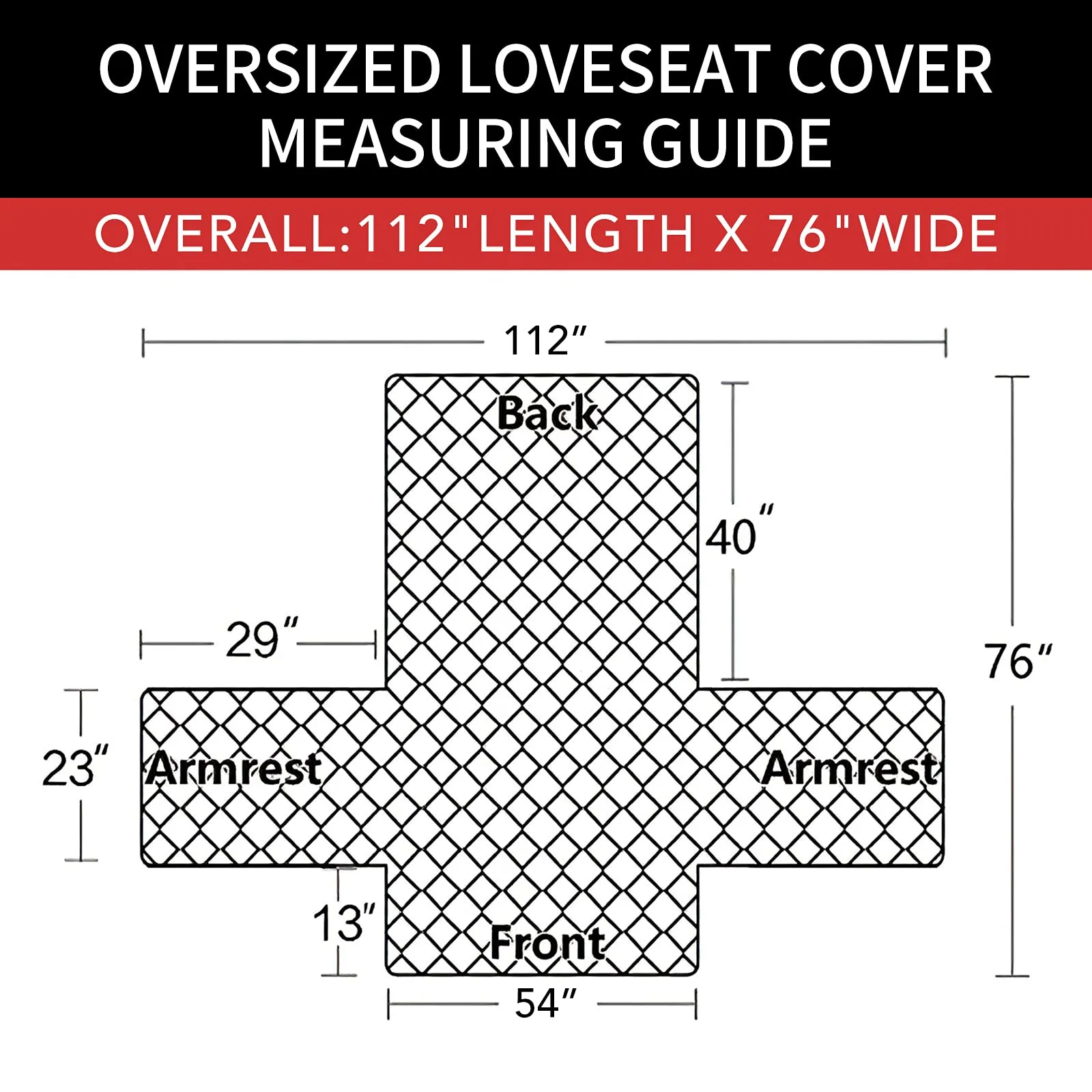 Easy-Going Copridivano Reversibile con 2 Cuscini per Divanetto Sovradimensionato, Verde/Rosso Natalizio - immagine 6