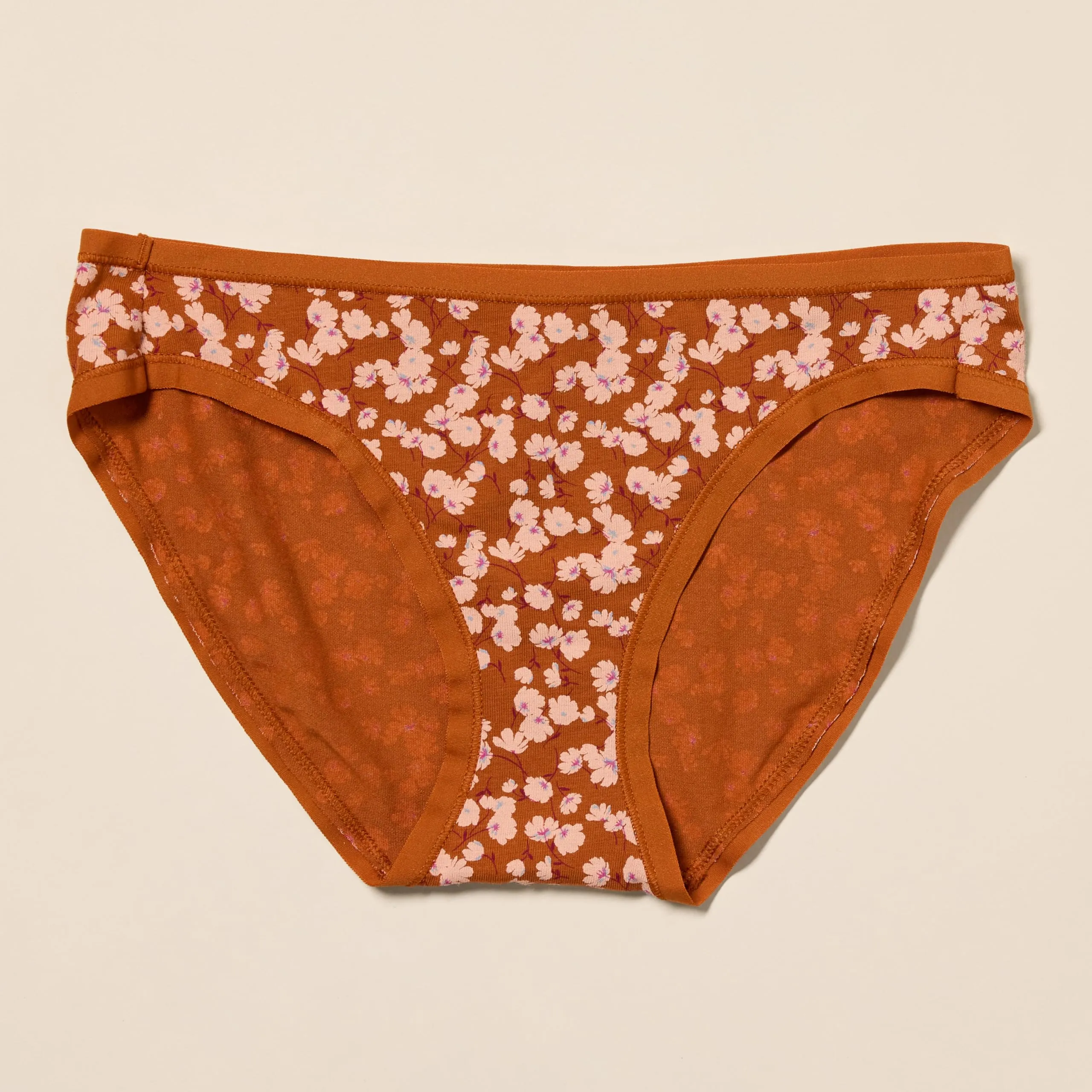 Amazon Essentials Slip Bikini in Cotone Donna, Pacco da 6, Multicolore/Floreale/Stampa Petali, 48 - immagine 8
