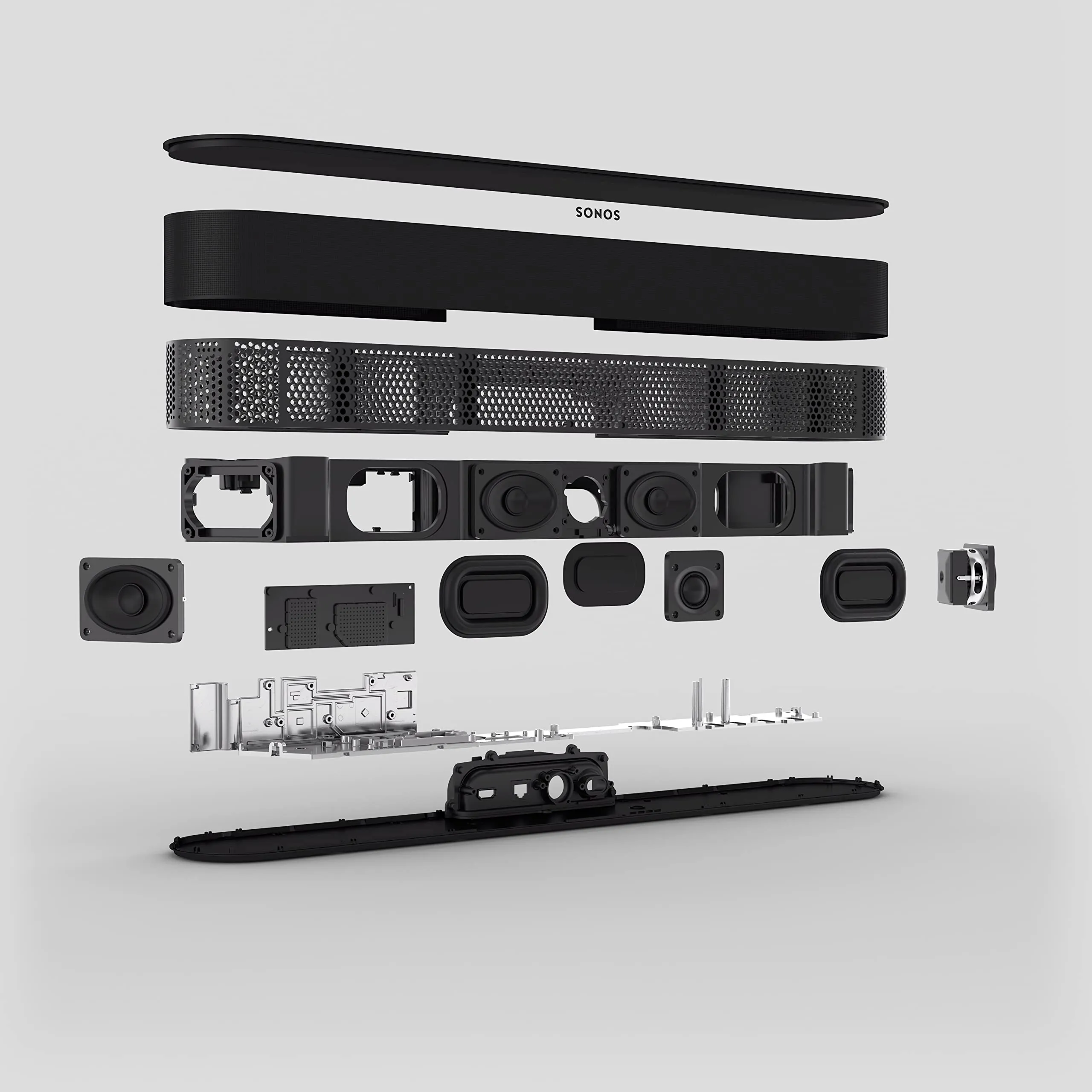 Sonos Beam (Gen 2) Soundbar with Dolby Atmos - Black - immagine 4