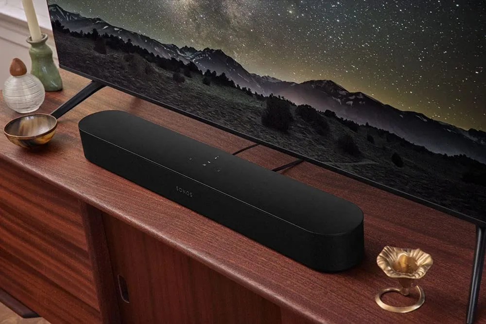 Sonos Beam (Gen 2) Soundbar with Dolby Atmos - Black - immagine 5