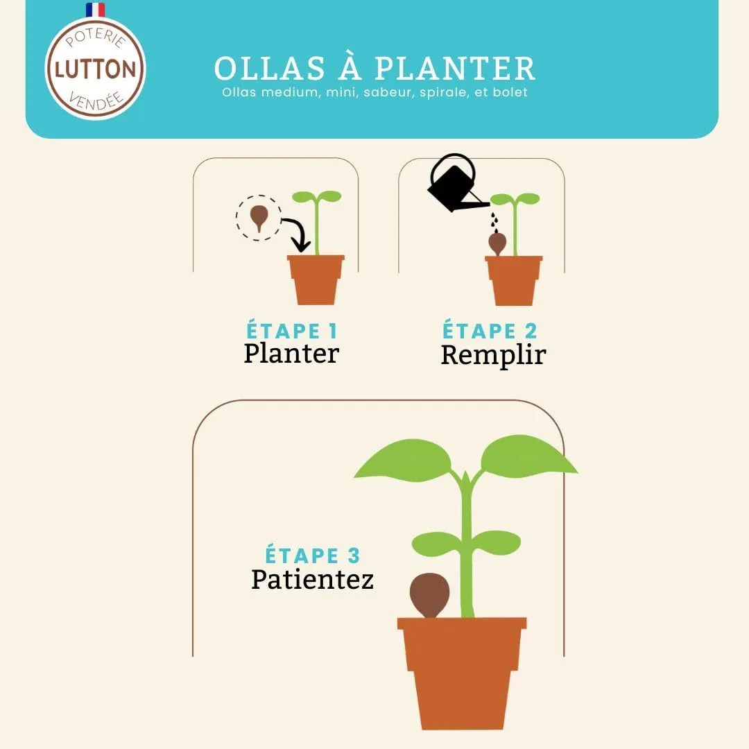 Ollas Lutton Mini Olla Terracotta 25cl Blue Night - immagine 9