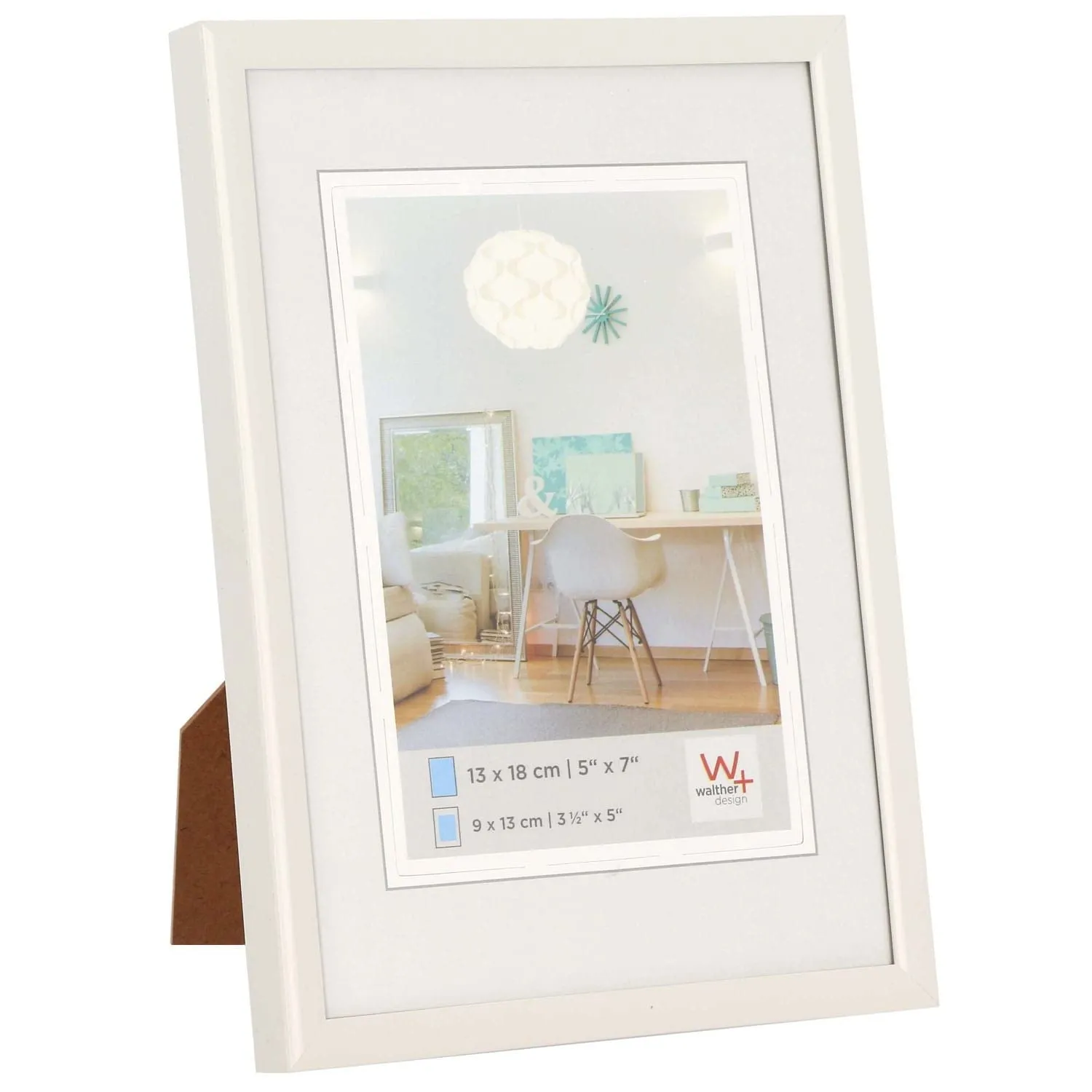 Walther Design New Lifestyle Cornice per Quadri in Plastica Acciaio 60 x 80 cm KVX080D - immagine 8