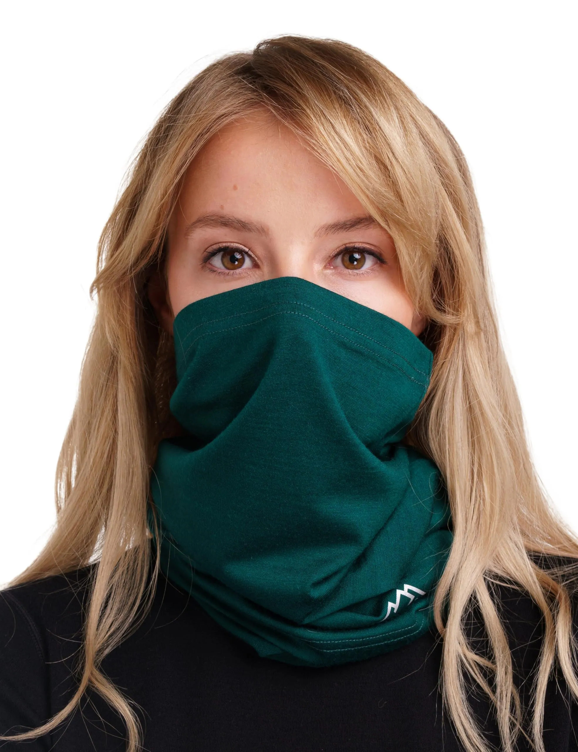 Merino.tech Scaldacollo Lana Merino - Forest Green - immagine 1