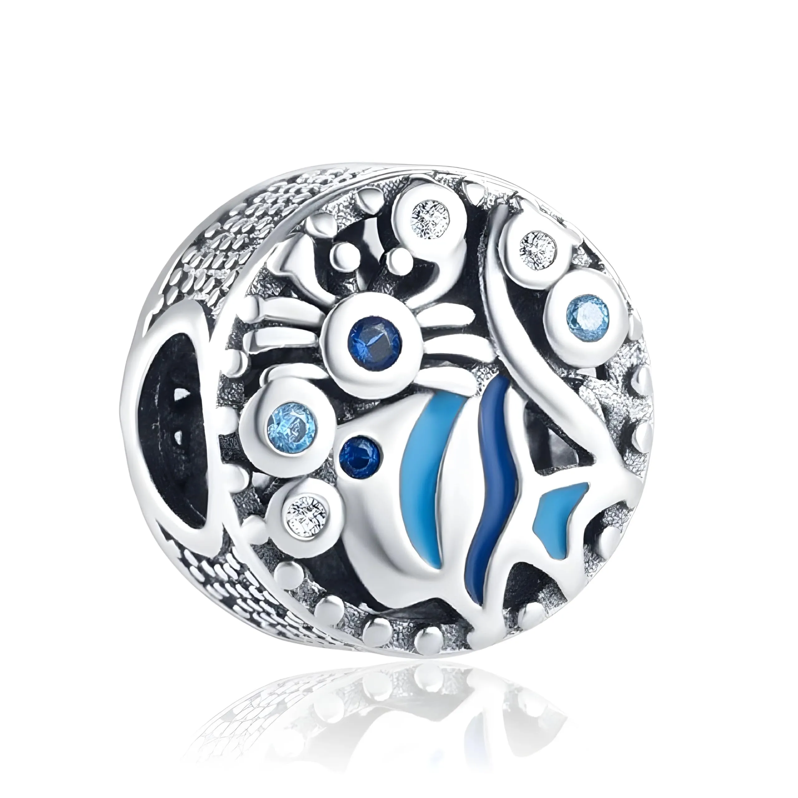JCaleydo G 35 Charm in Argento Sterling 925 Compatibile con Bracciale Pandora JC936 - immagine 1