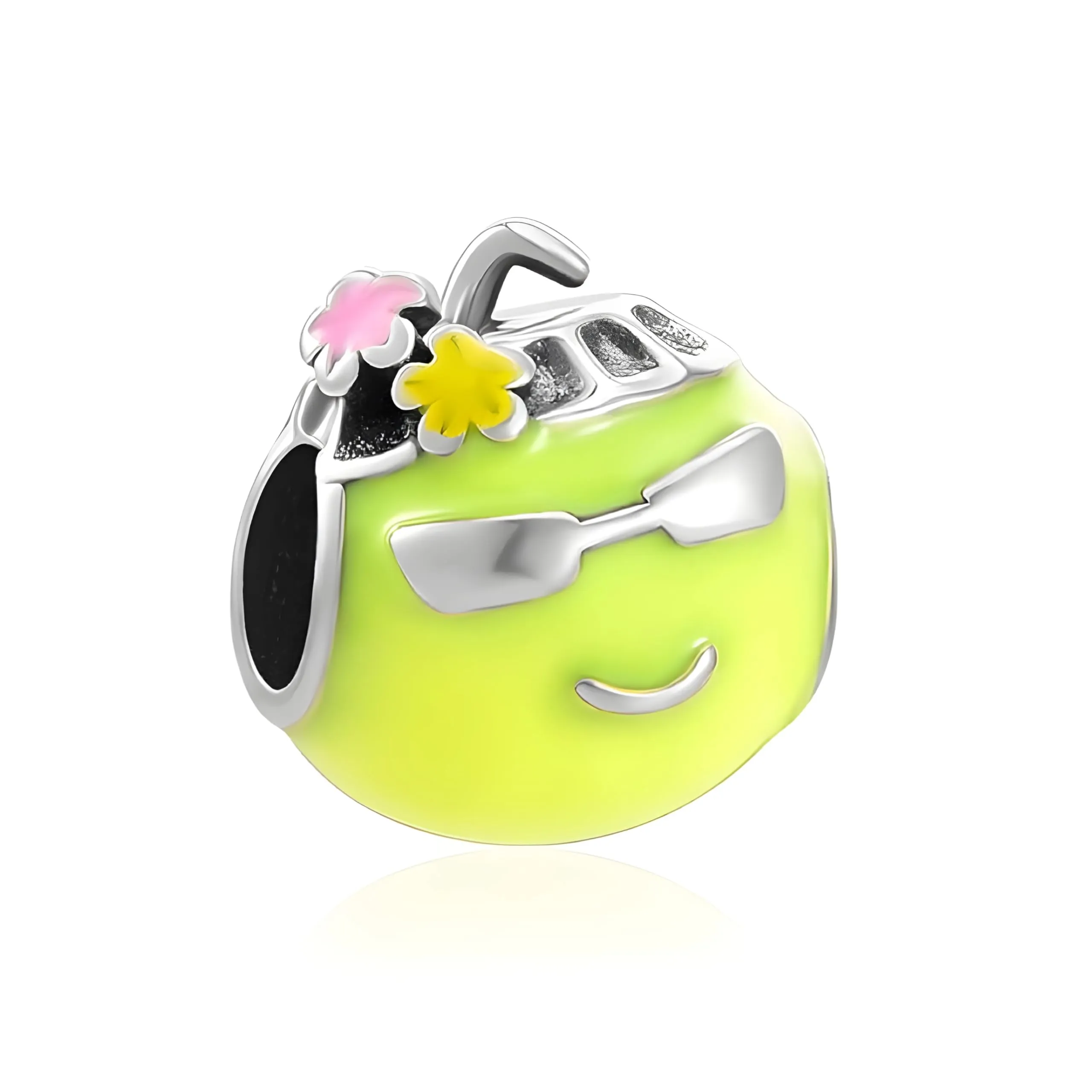 JCaleydo G 22 Charm in Argento Sterling 925 Compatibile con Bracciale Pandora JC1081 - immagine 1