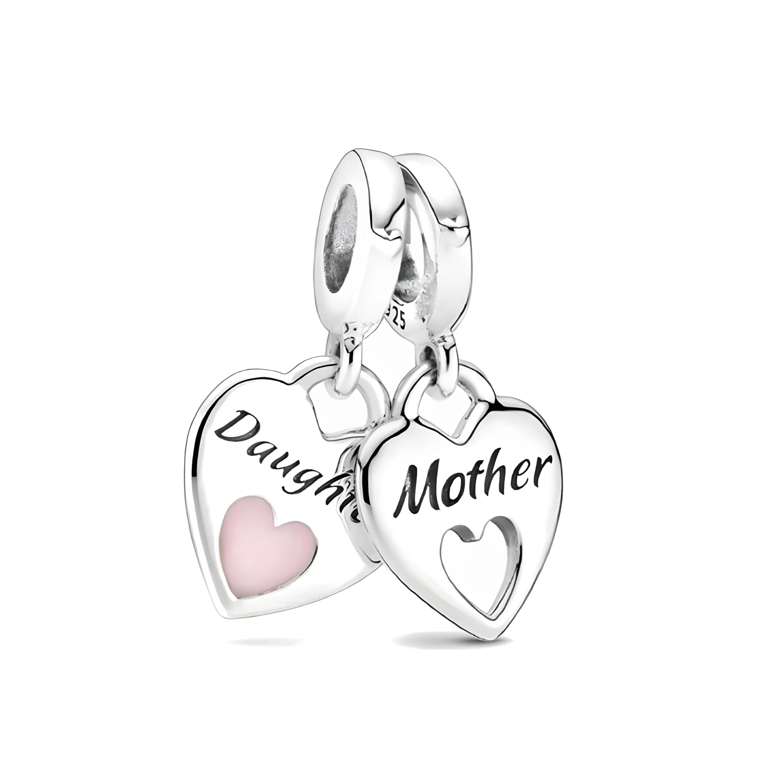 JCaleydo G17 Charm in Argento Sterling 925 Compatibile con Bracciale Pandora - immagine 1