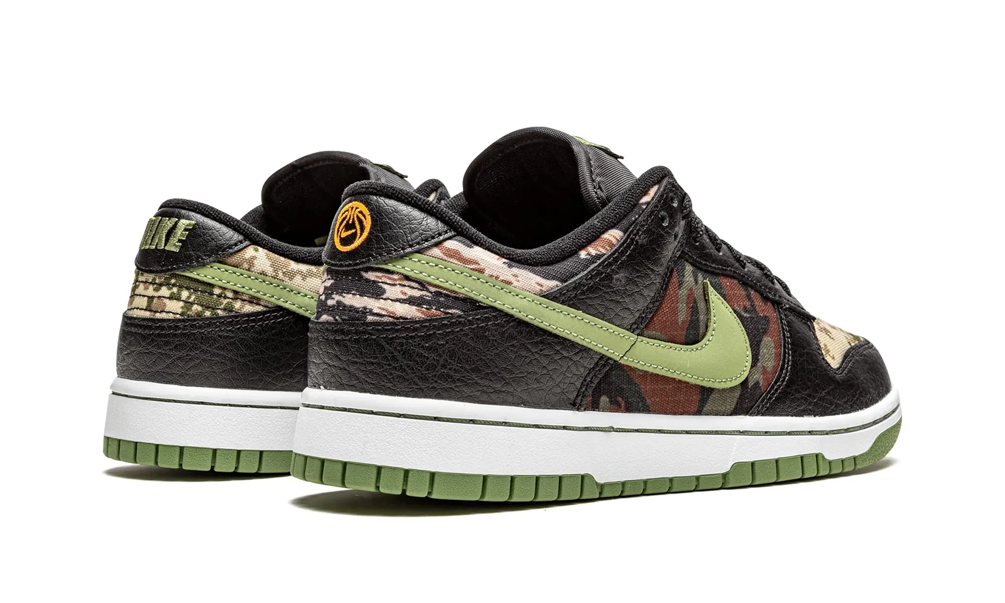 Nike Dunk Low Uomo Mimetico Nero Multi Oliva DH0957-001 - immagine 3