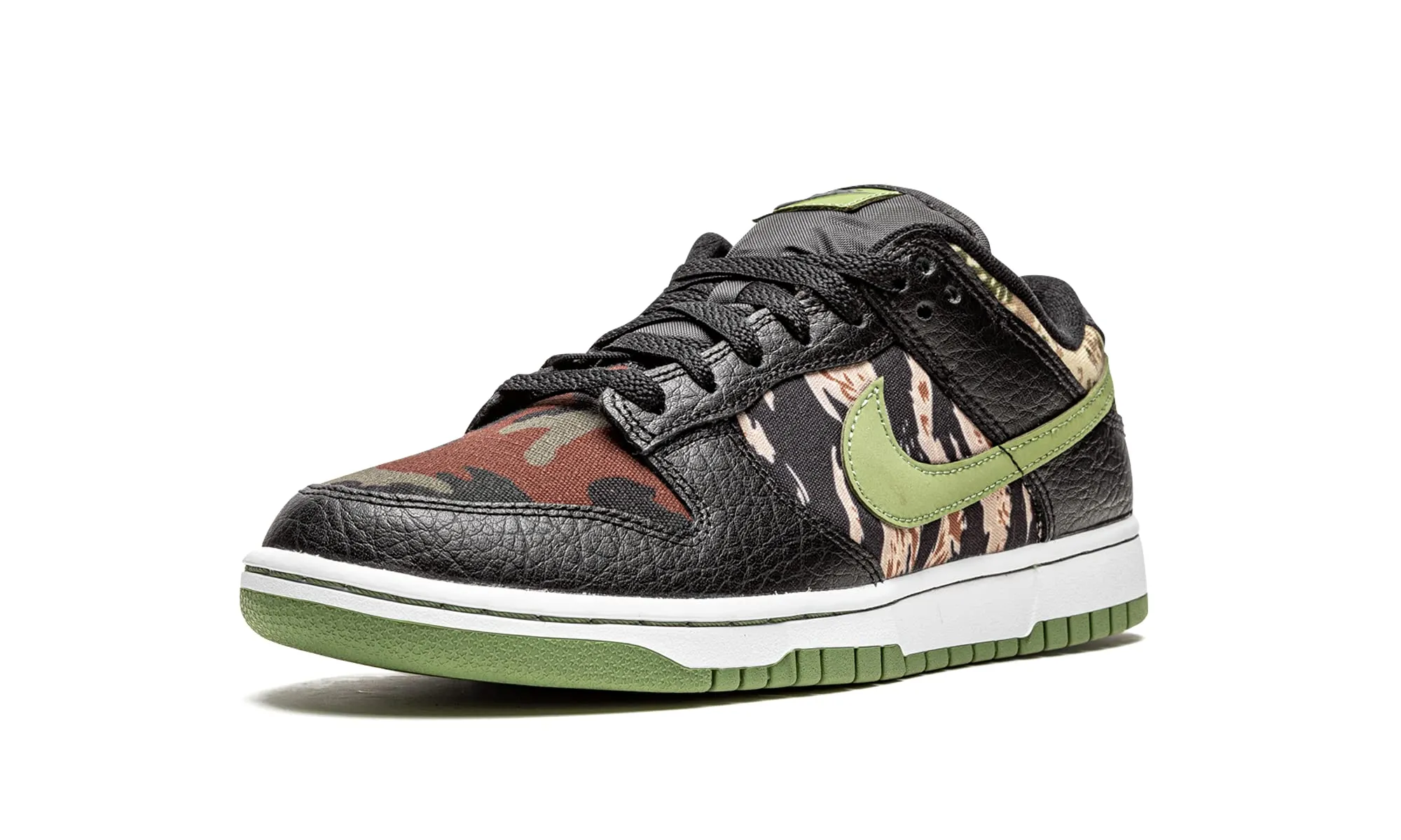 Nike Dunk Low Uomo Mimetico Nero Multi Oliva DH0957-001 - immagine 4