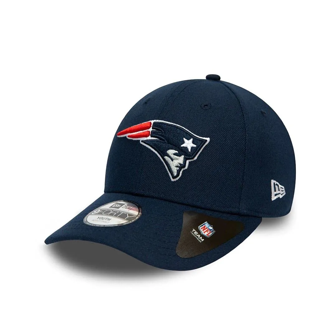 New Era England Patriots NFL 9Forty Adjustable Youth Cap - Blue - immagine 1