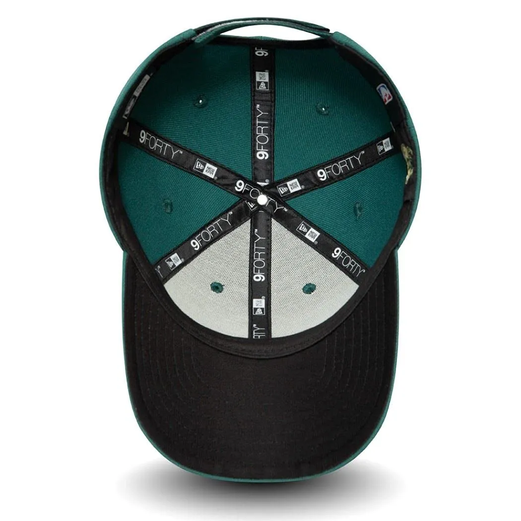 New Era Milwaukee Bucks NBA 9Forty Adjustable Kids Cap Green - immagine 3