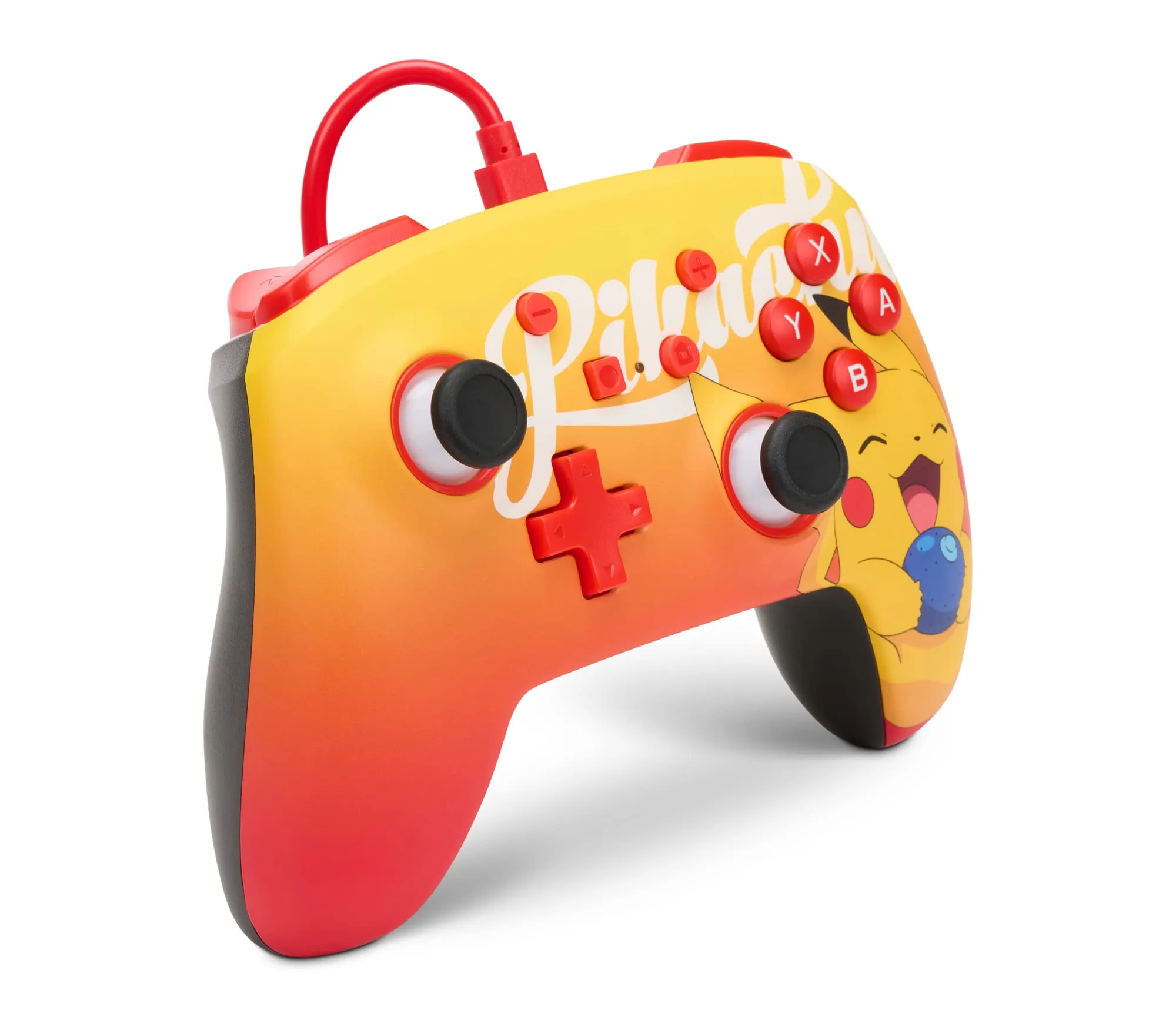PowerA Controller Cablato Avanzato per Nintendo Switch - Oran Berry Pikachu - immagine 3