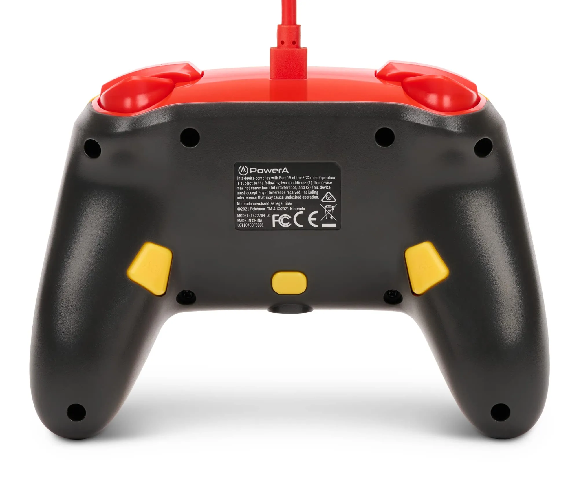 PowerA Controller Cablato Avanzato per Nintendo Switch - Oran Berry Pikachu - immagine 4