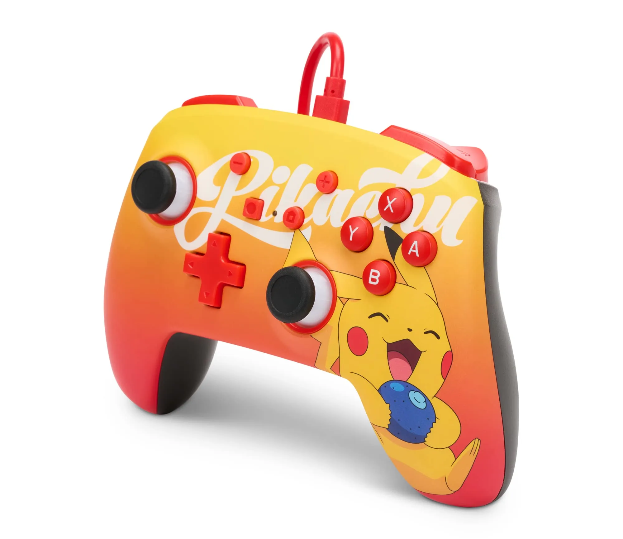 PowerA Controller Cablato Avanzato per Nintendo Switch - Oran Berry Pikachu - immagine 5