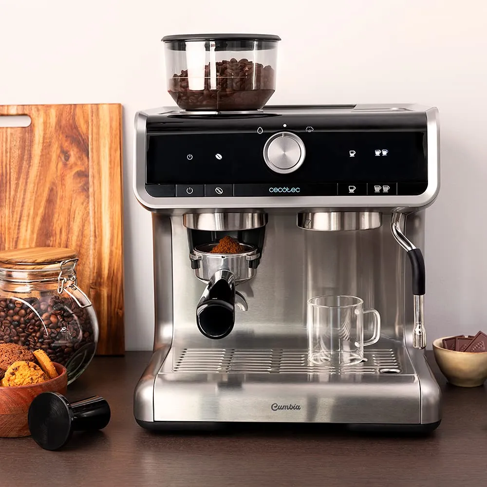 Cecotec Cumbia Power Espresso Macchina del Caffè 20 Bar con Macinacaffè, Thermoblock, 2,5 L, Vaporizzatore, 1550 W - immagine 4