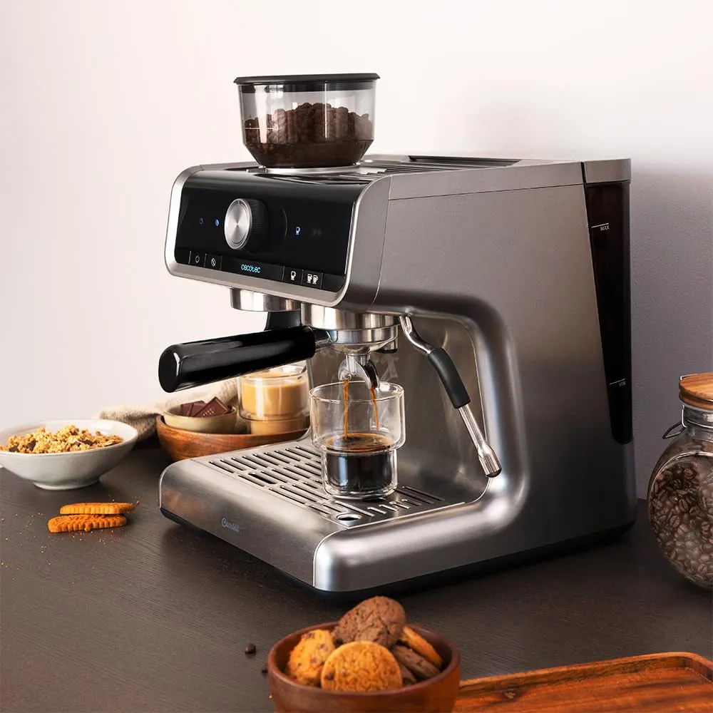Cecotec Cumbia Power Espresso Macchina del Caffè 20 Bar con Macinacaffè, Thermoblock, 2,5 L, Vaporizzatore, 1550 W - immagine 5
