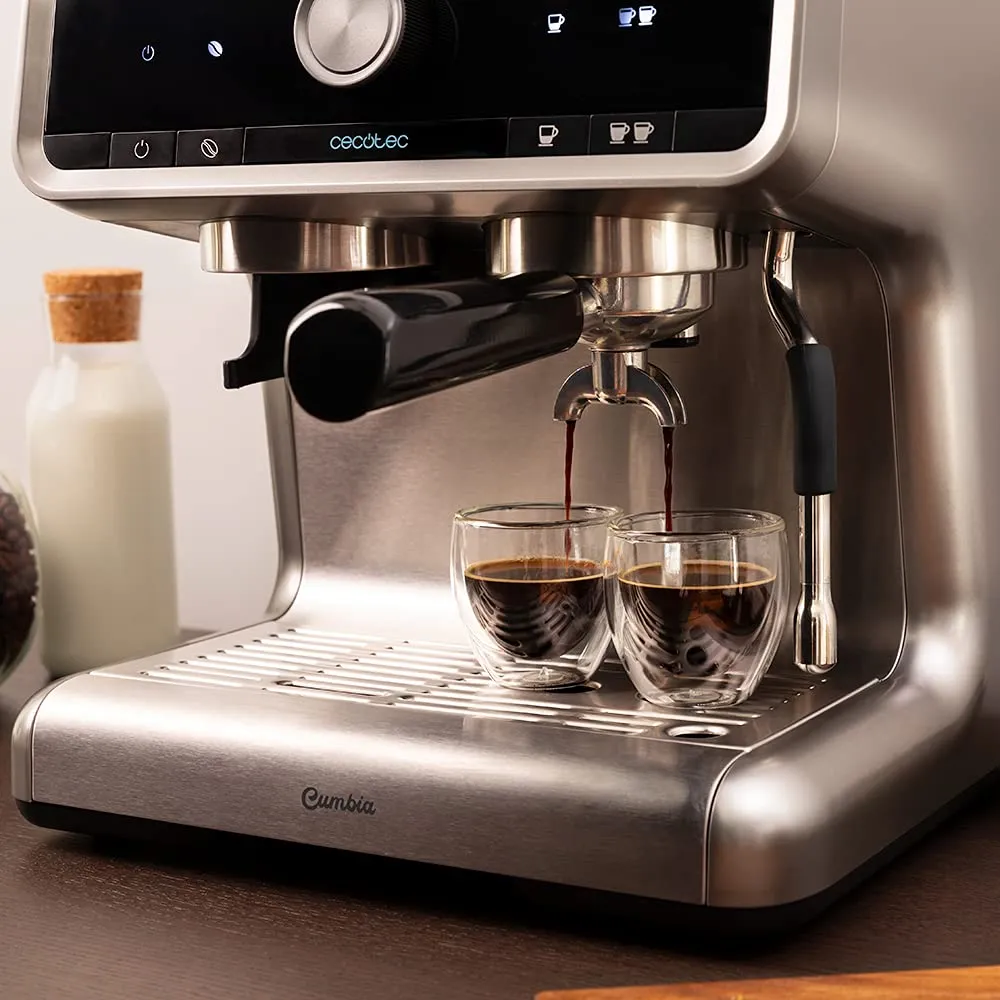 Cecotec Cumbia Power Espresso Macchina del Caffè 20 Bar con Macinacaffè, Thermoblock, 2,5 L, Vaporizzatore, 1550 W - immagine 6