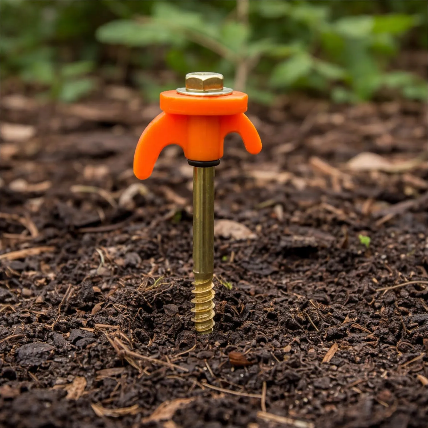 com-four Picchetti per tenda in acciaio, 20 pezzi, 205x7mm - immagine 3