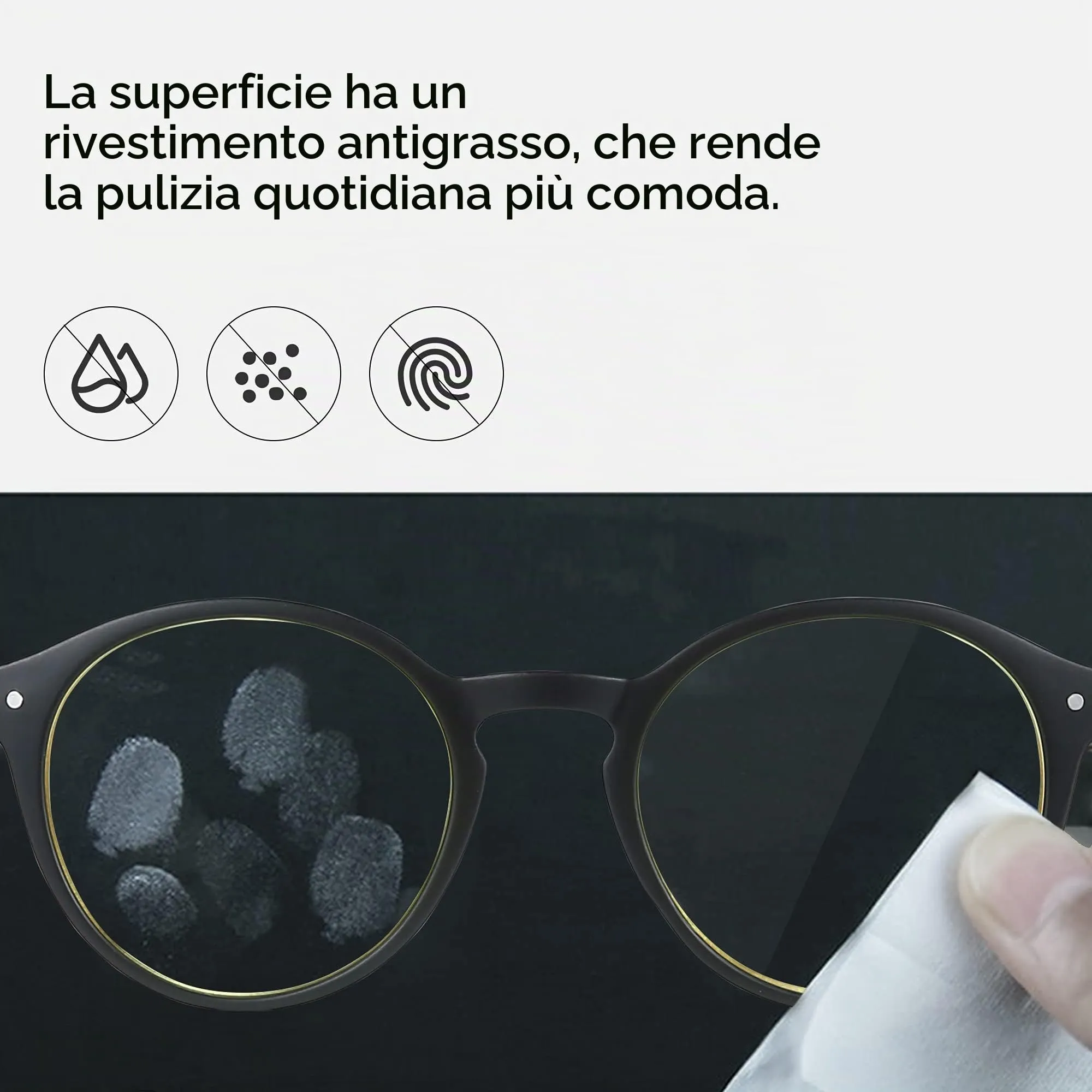 ZENOTTIC Occhiali da Sole Polarizzati Retrò Classici Rotondi UV400 per Uomo e Donna - Nero/Occhiali da Guida Notturna - immagine 5