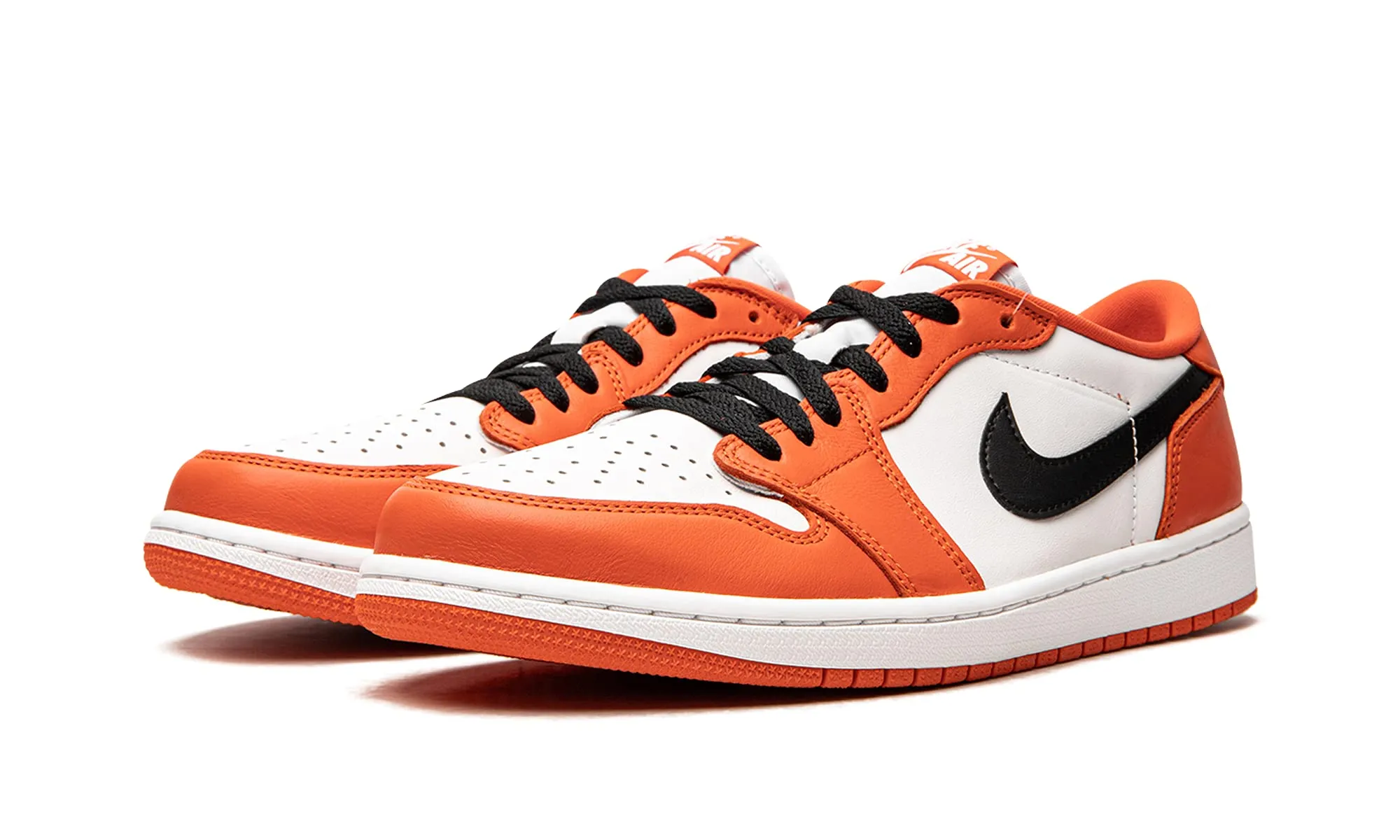 Air Jordan 1 Low SE Starfish, Arancione/Bianco/Nero, 45.5 EU - immagine 2