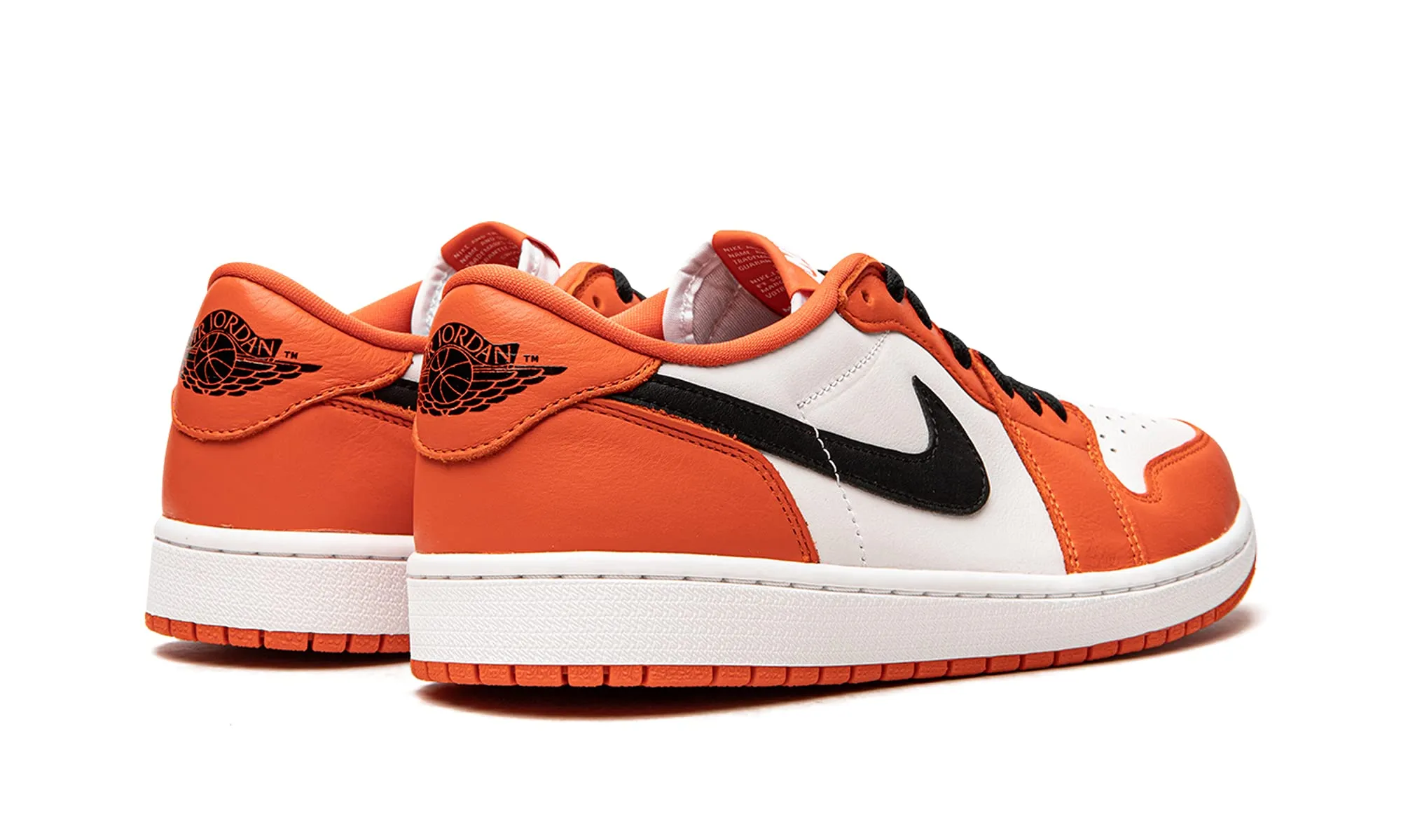 Air Jordan 1 Low SE Starfish, Arancione/Bianco/Nero, 45.5 EU - immagine 3