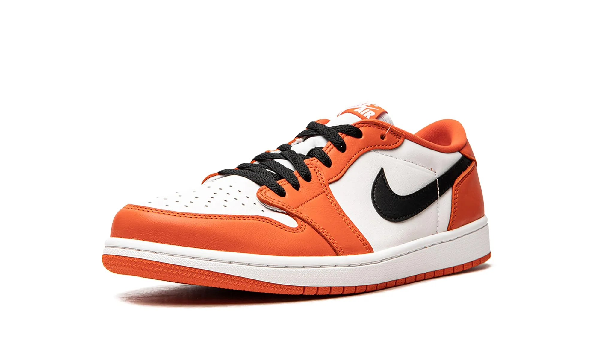 Air Jordan 1 Low SE Starfish, Arancione/Bianco/Nero, 45.5 EU - immagine 4