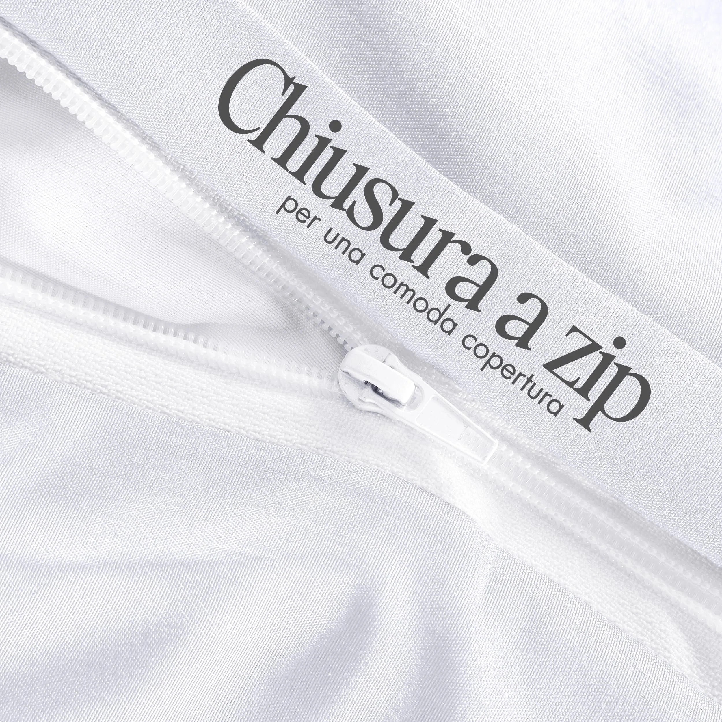 Utopia Bedding Copripiumino Matrimoniale 240x220 cm con 2 Federe 65x65 cm, Bianco - immagine 9
