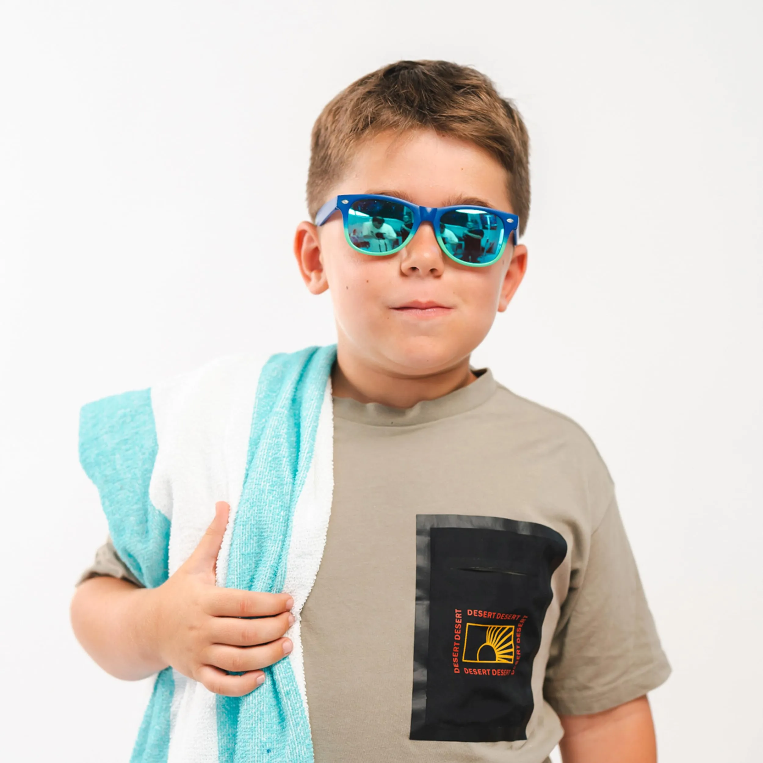 Kiddus Occhiali da Sole Polarizzati per Bambino e Bambina 4-7 Anni, UV400 CAT3 - immagine 5