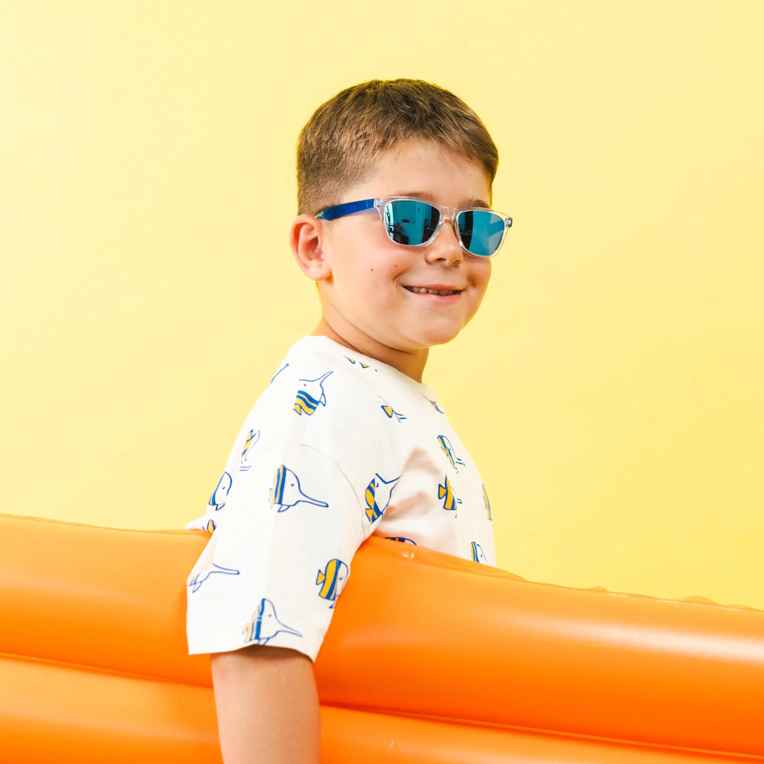 Kiddus Occhiali da Sole Polarizzati per Bambino e Bambina 4-7 Anni, UV400 CAT3 - immagine 6