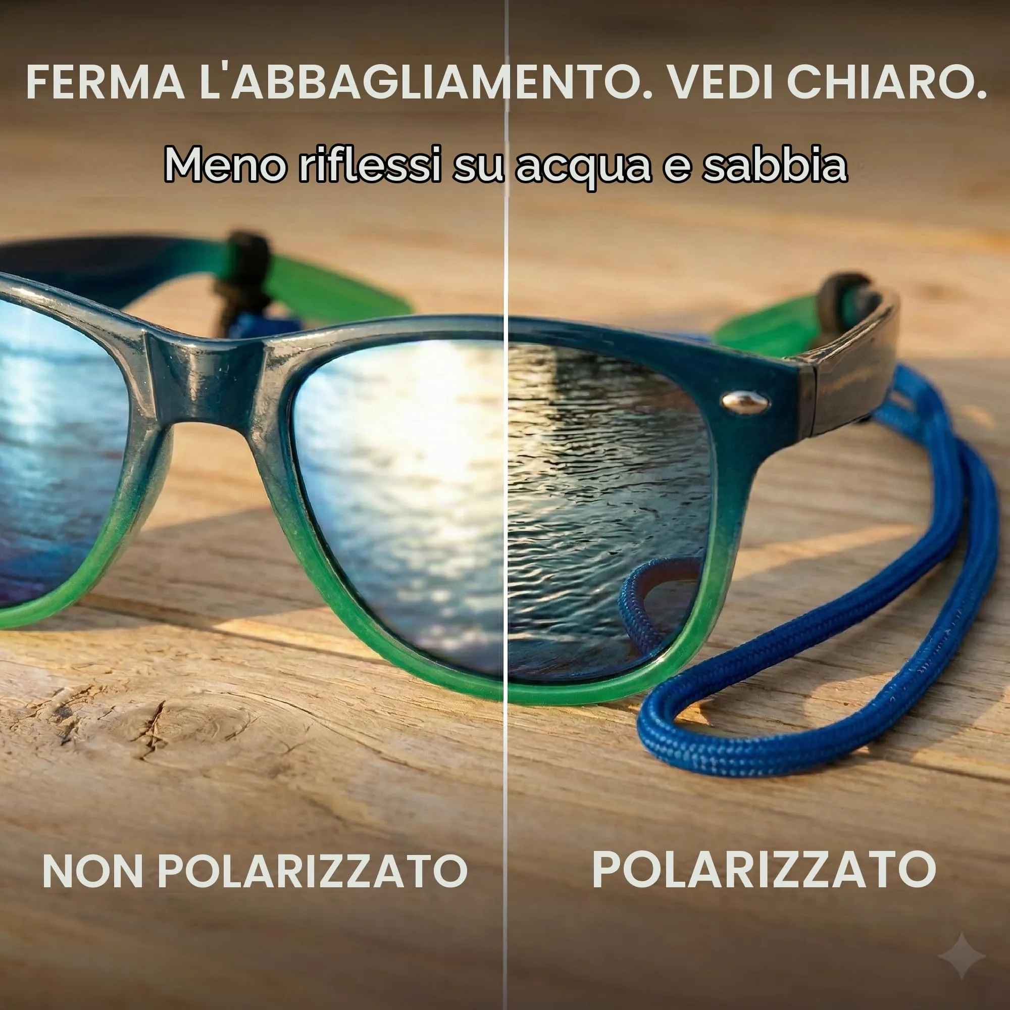 Kiddus Occhiali da Sole Polarizzati per Bambino e Bambina 4-7 Anni, UV400 CAT3 - immagine 4