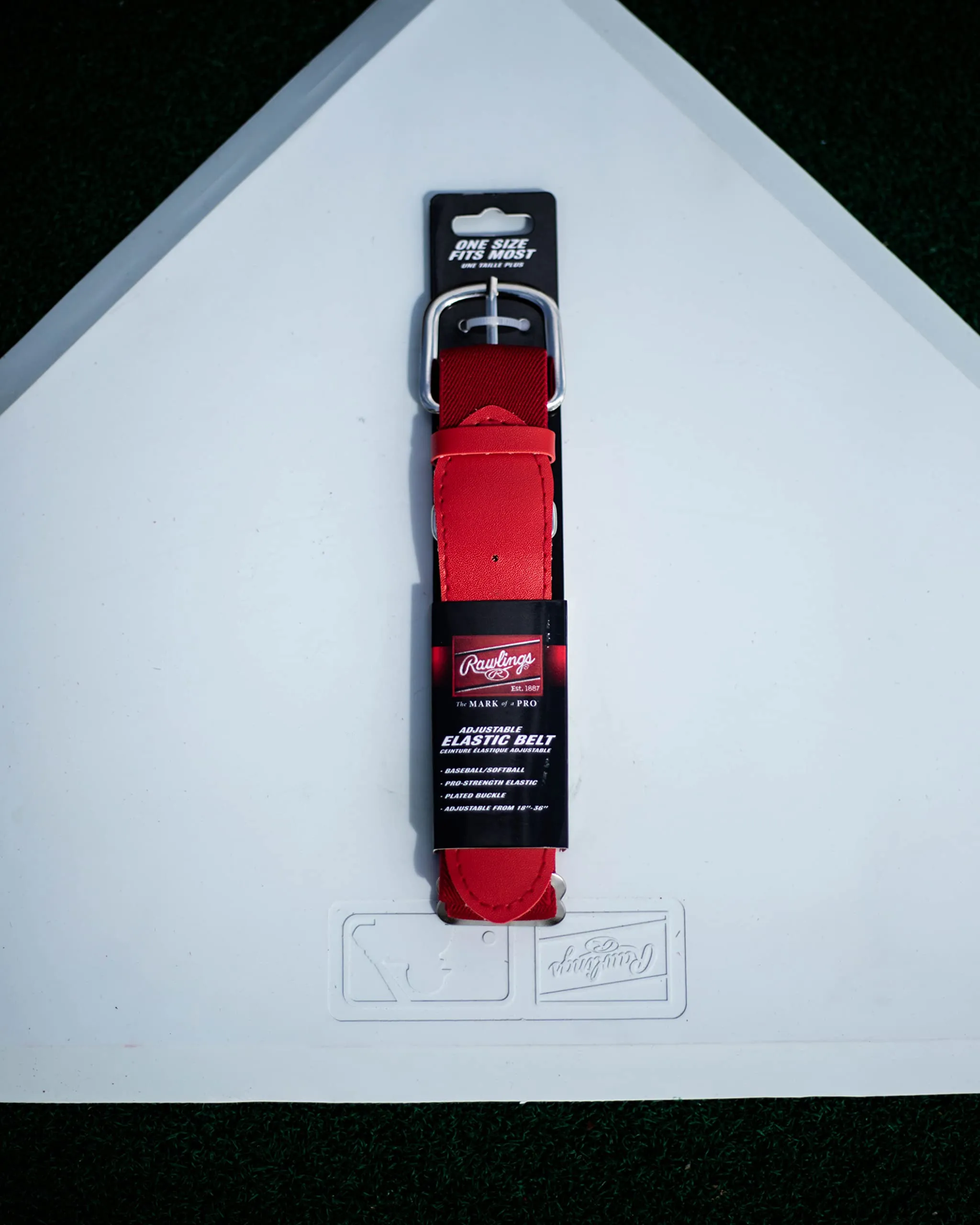 Rawlings Cintura regolabile Rosso Scarlatto BLT-RED - immagine 2