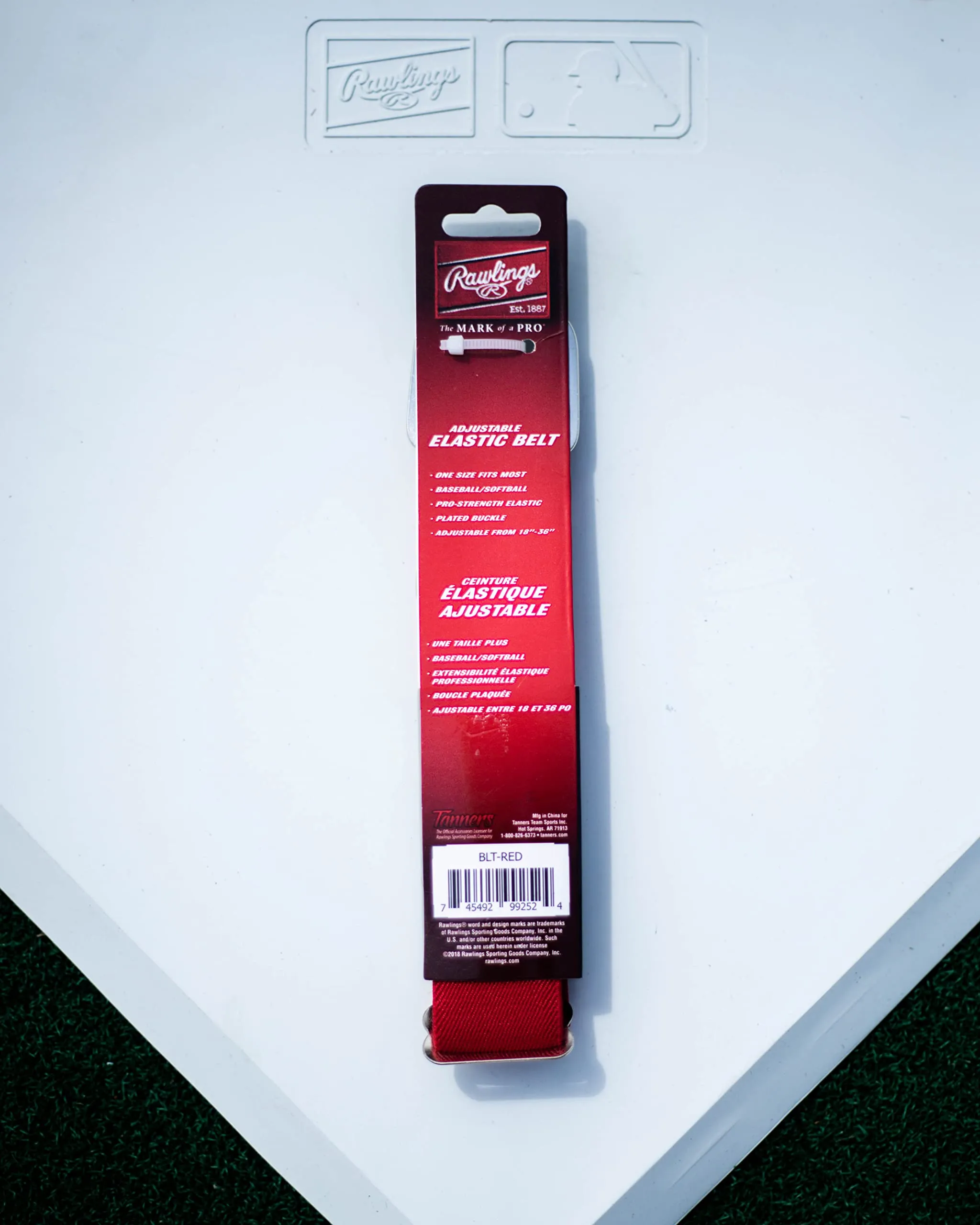 Rawlings Cintura regolabile Rosso Scarlatto BLT-RED - immagine 3
