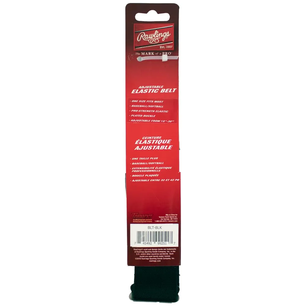 Rawlings Cintura Regolabile Unisex Adulto BLT Nero Taglia unica - immagine 3