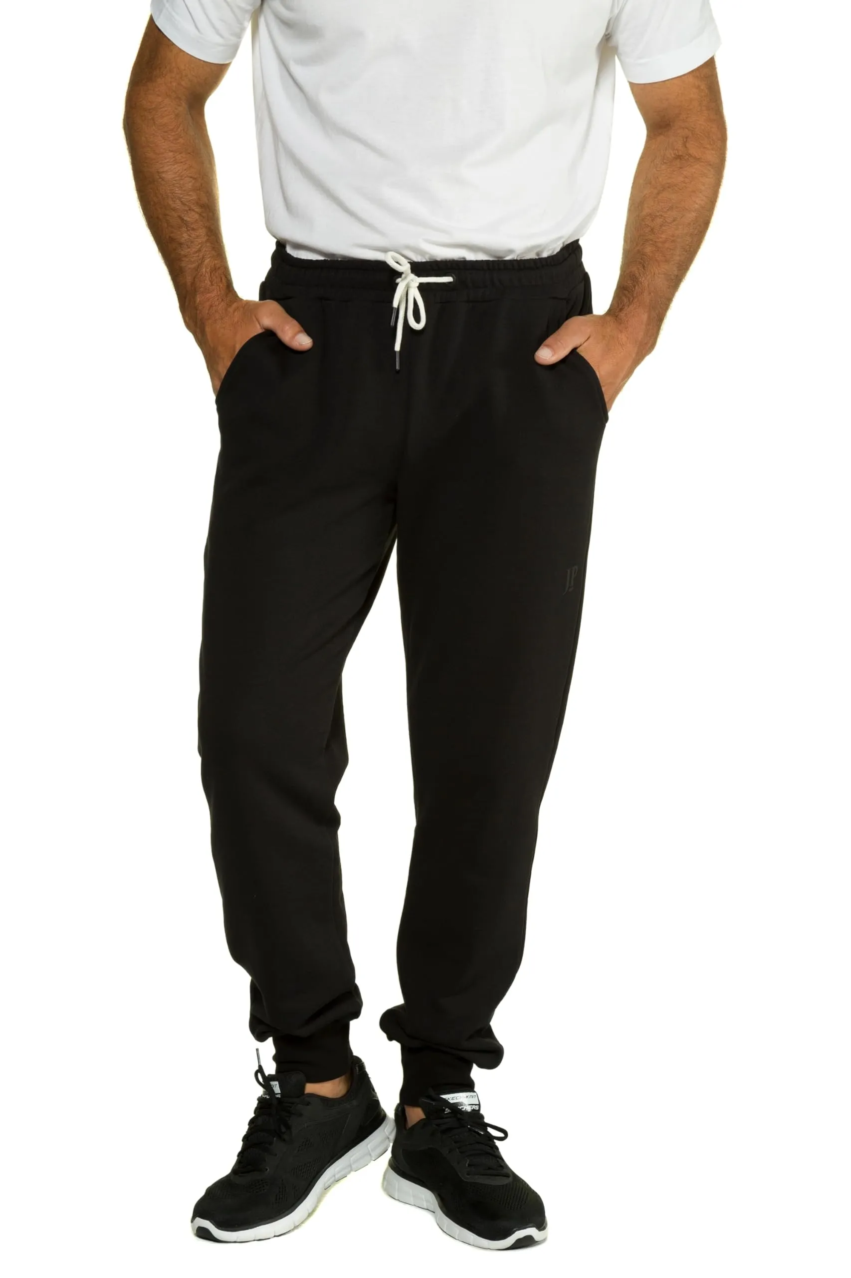 JP 1880 Pantaloni della Tuta Lunghi Nero 4XL - immagine 1
