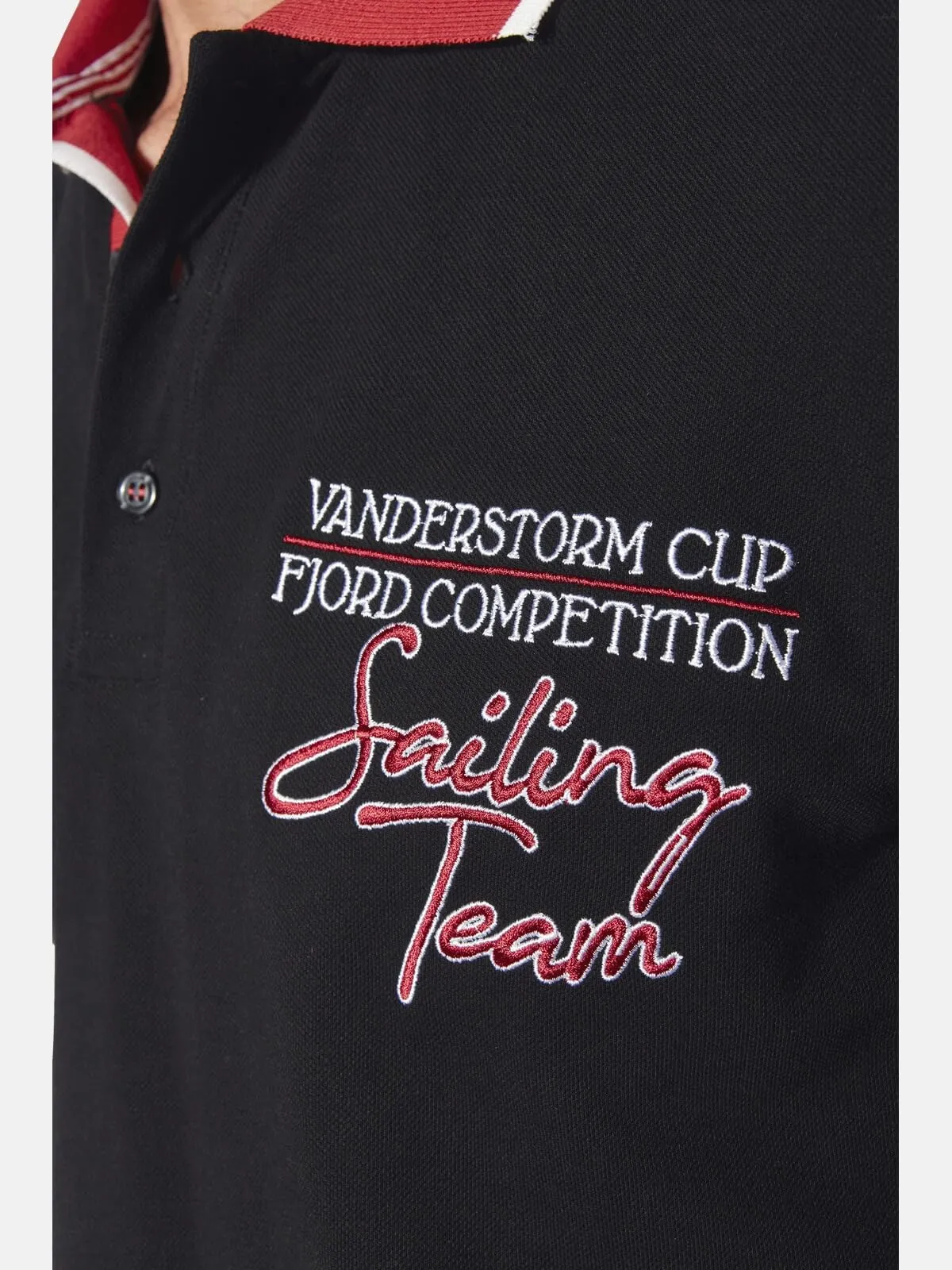 Jan Vanderstorm Polo Iwar Nero 4XL - immagine 4