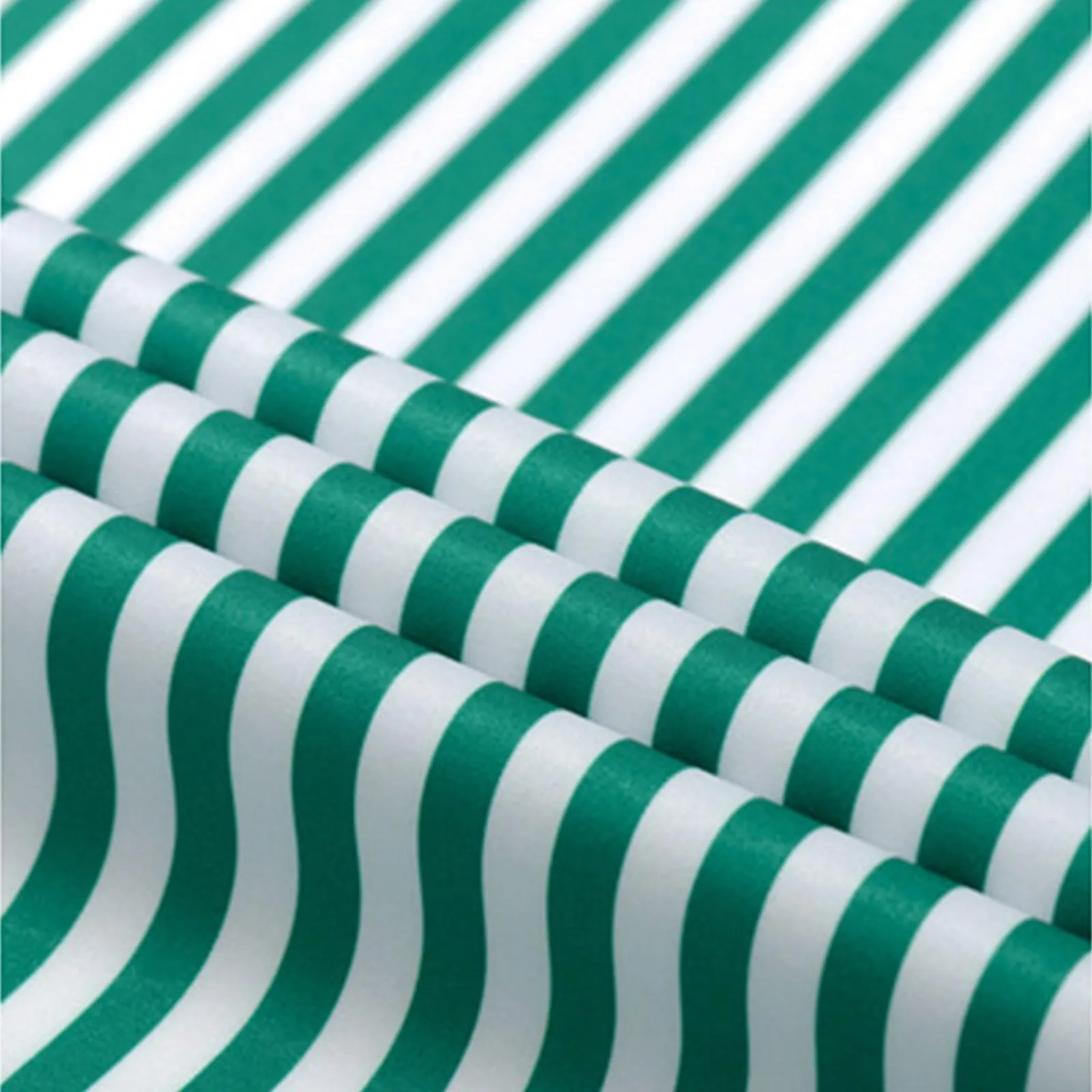 Munweiyu Camicia da lavoro da uomo, scollo rotondo, righe verticali, verde, L - immagine 7