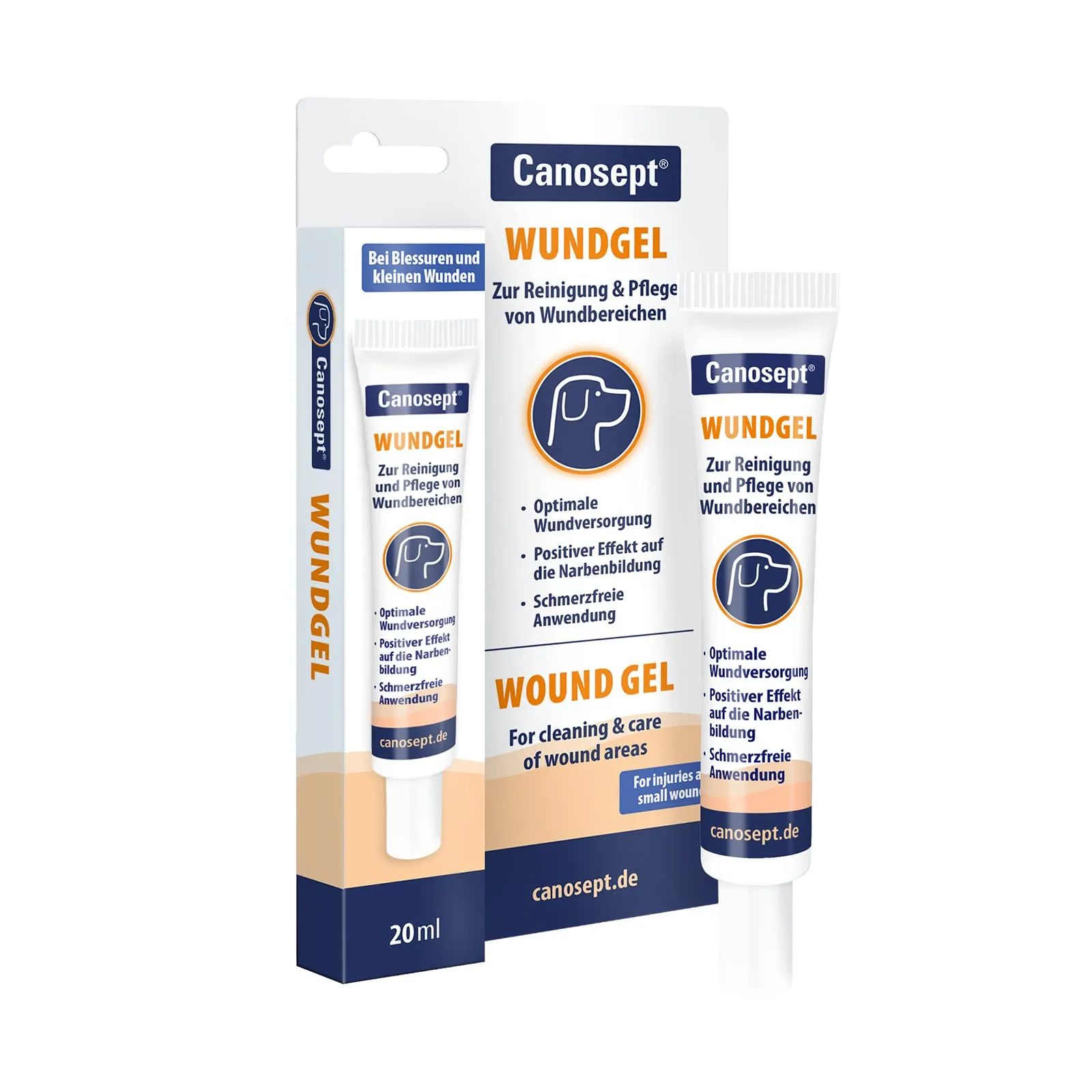 Canosept Gel per Ferite Cane 20ml - immagine 1