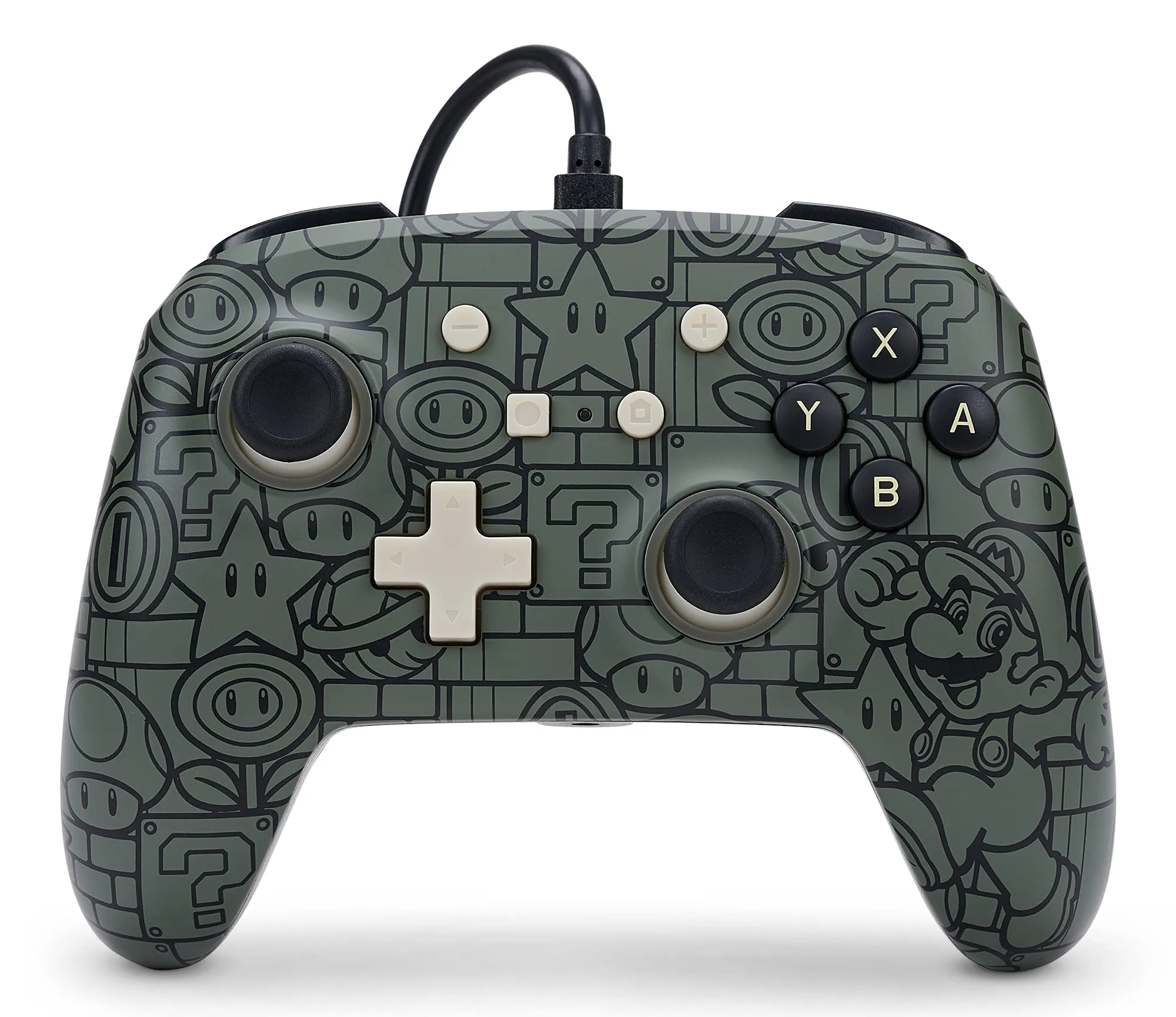 PowerA Controller Cablato Avanzato per Nintendo Switch - Power-Up Mario - immagine 1