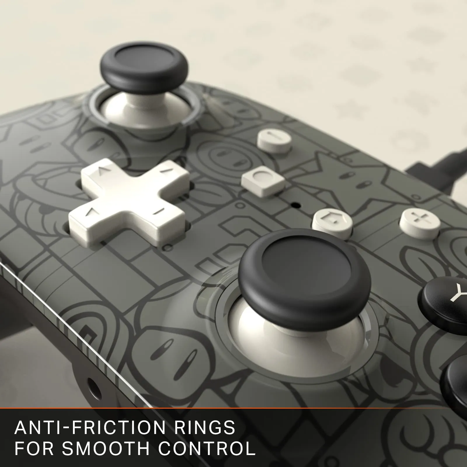PowerA Controller Cablato Avanzato per Nintendo Switch - Power-Up Mario - immagine 6