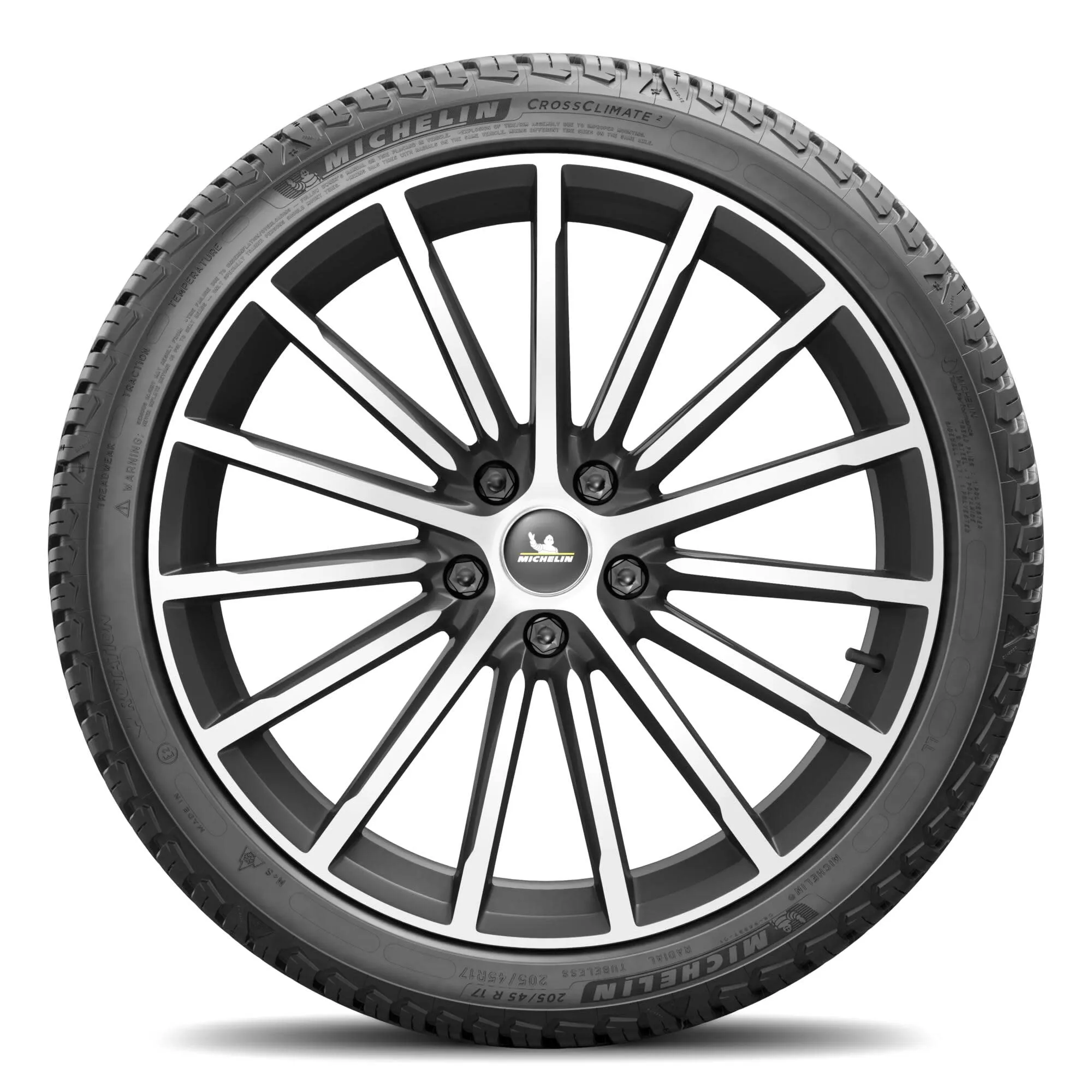 Michelin CrossClimate 2 205/45R17 88W XL All Season Tire - immagine 8