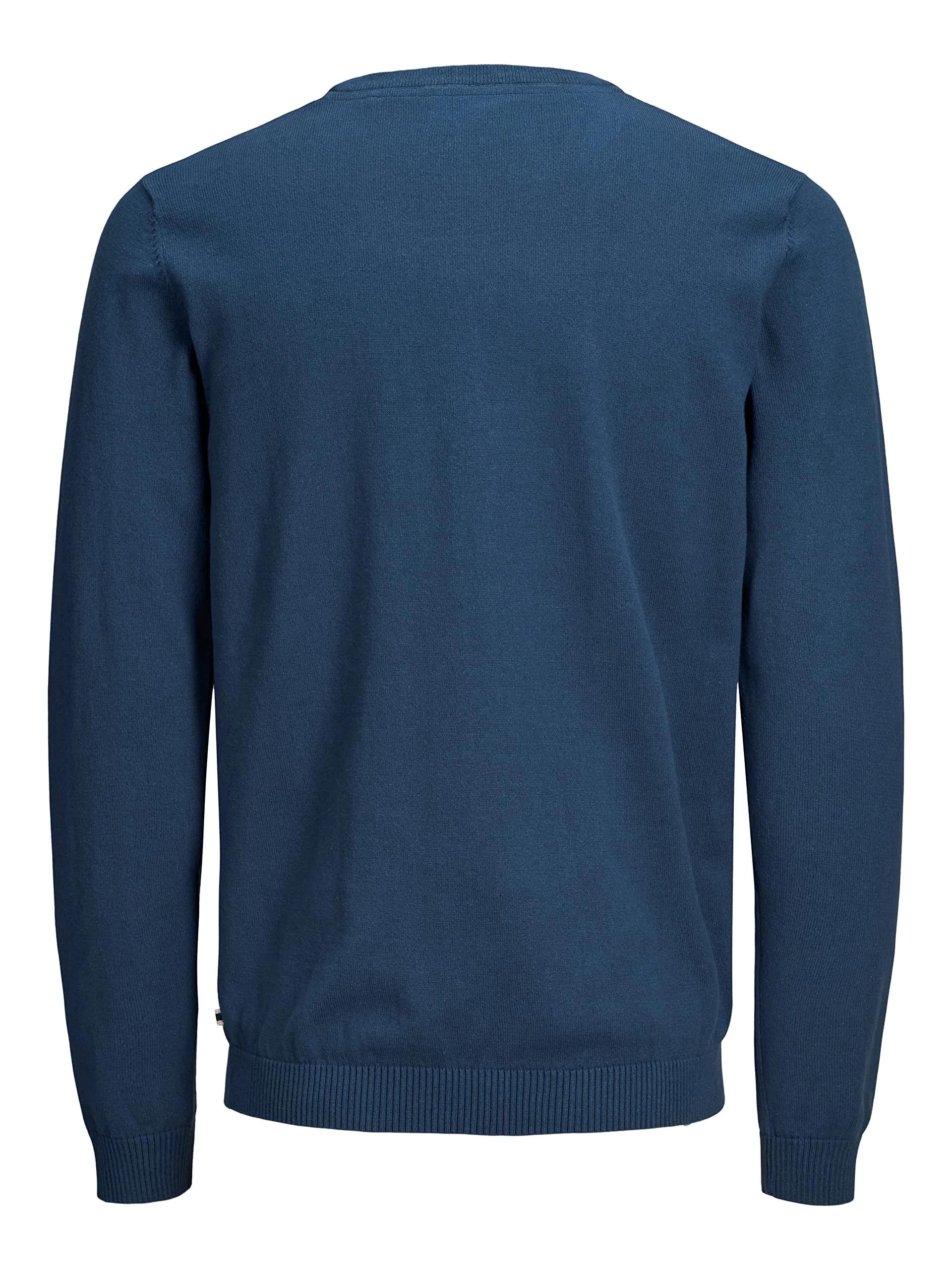 Jack & Jones Jjebasic Knit Crew Neck Noos Pullover, Insignia Blue, XL - immagine 3
