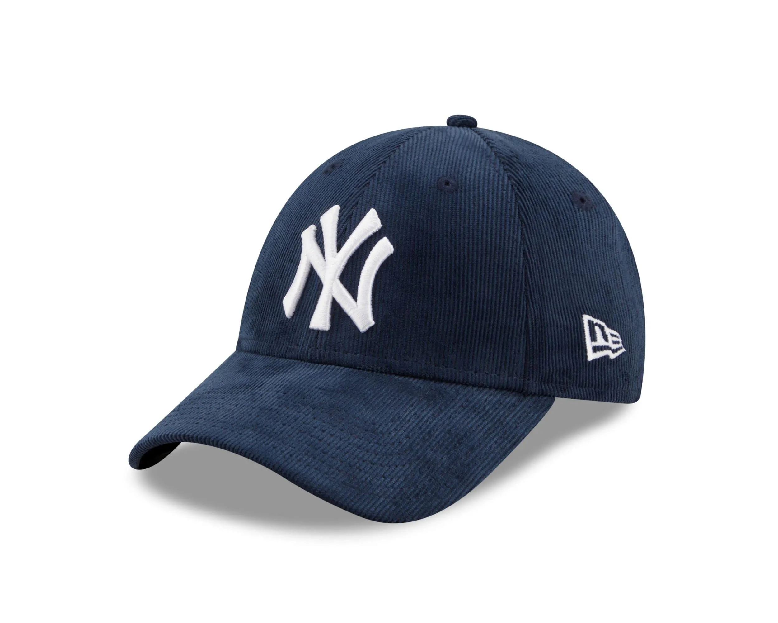 New Era New York Yankees MLB 9Forty Corduroy Adjustable Baseball Cap - Women's Blue - One Size - immagine 1