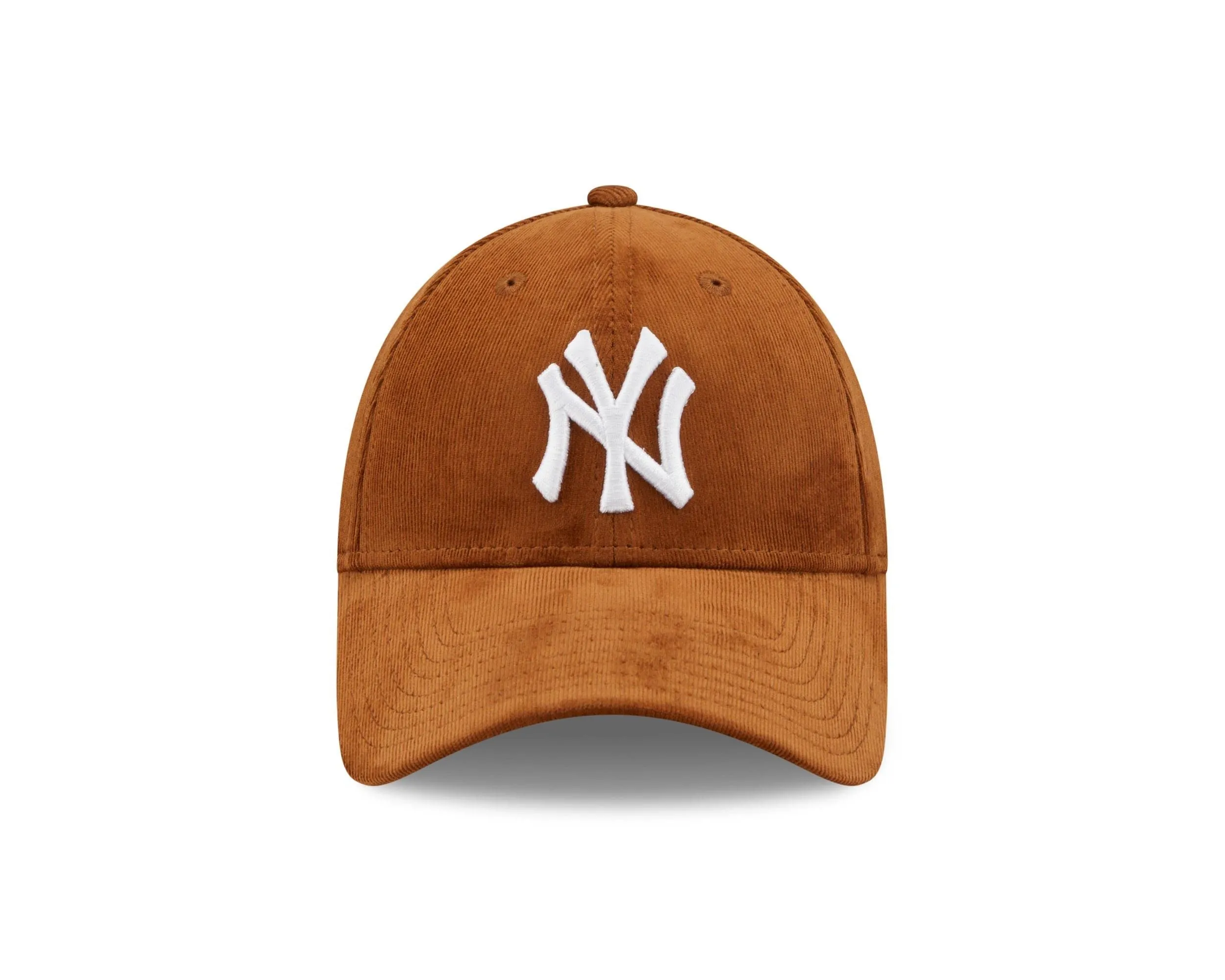 New Era New York Yankees MLB 9Forty Corduroy Baseball Cap Women's Brown One-Size - immagine 2