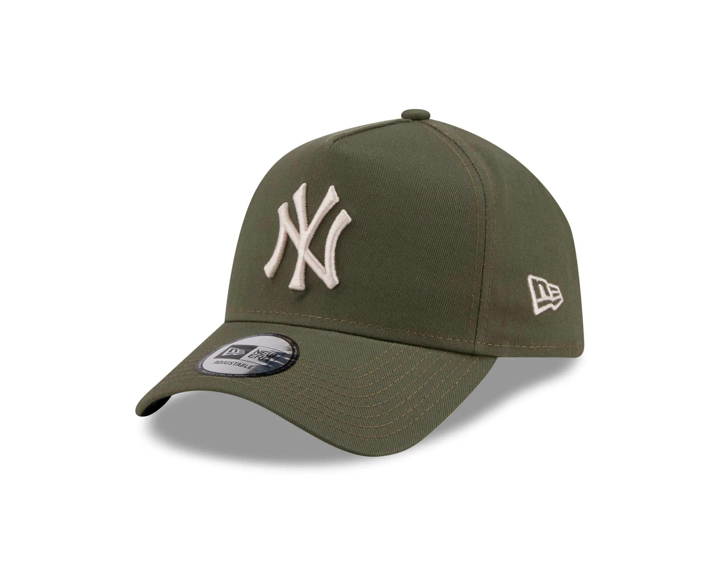 New Era New York Yankees MLB 9Forty E-Frame Snapback Baseball Cap Green - One Size - immagine 1