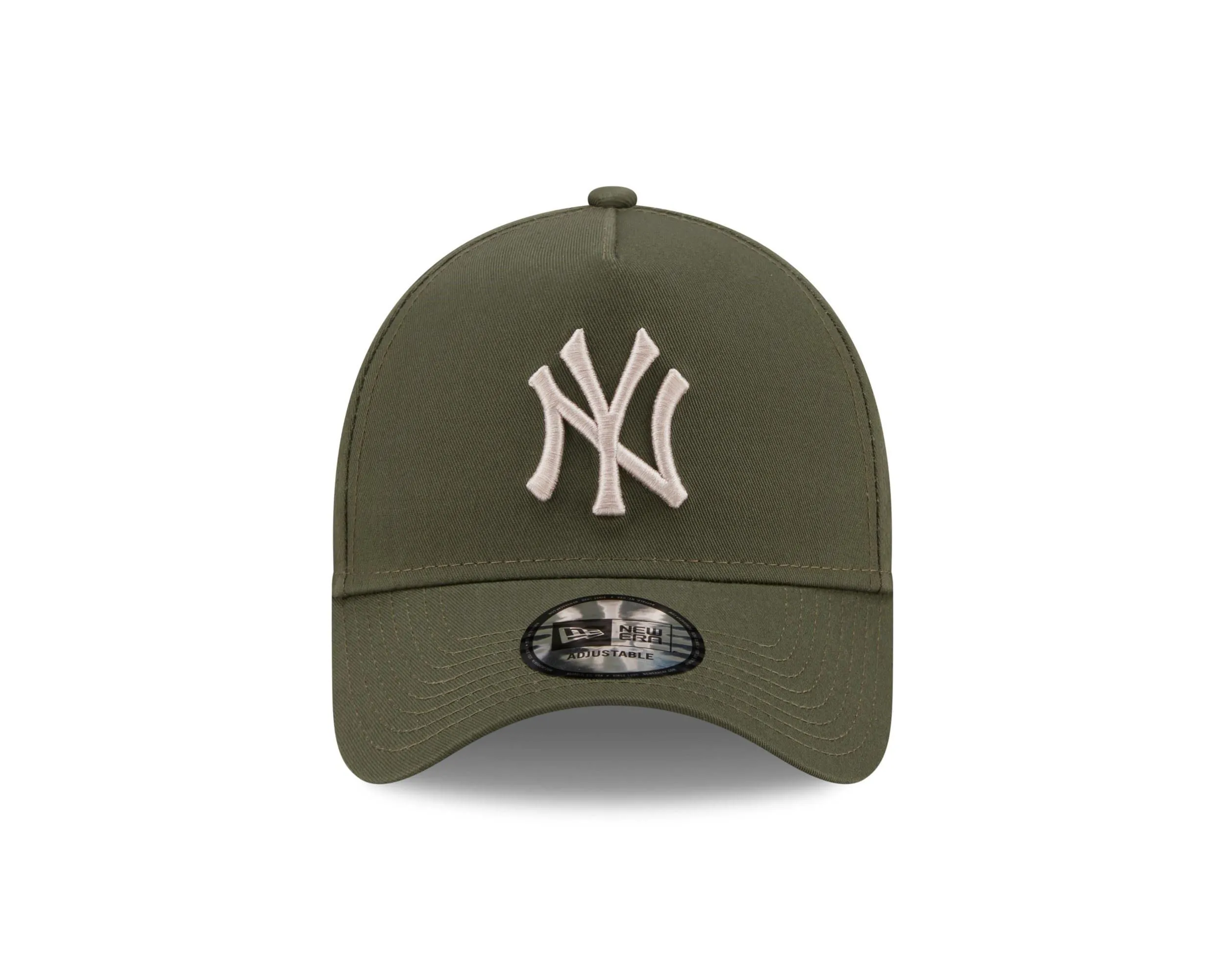 New Era New York Yankees MLB 9Forty E-Frame Snapback Baseball Cap Green - One Size - immagine 2