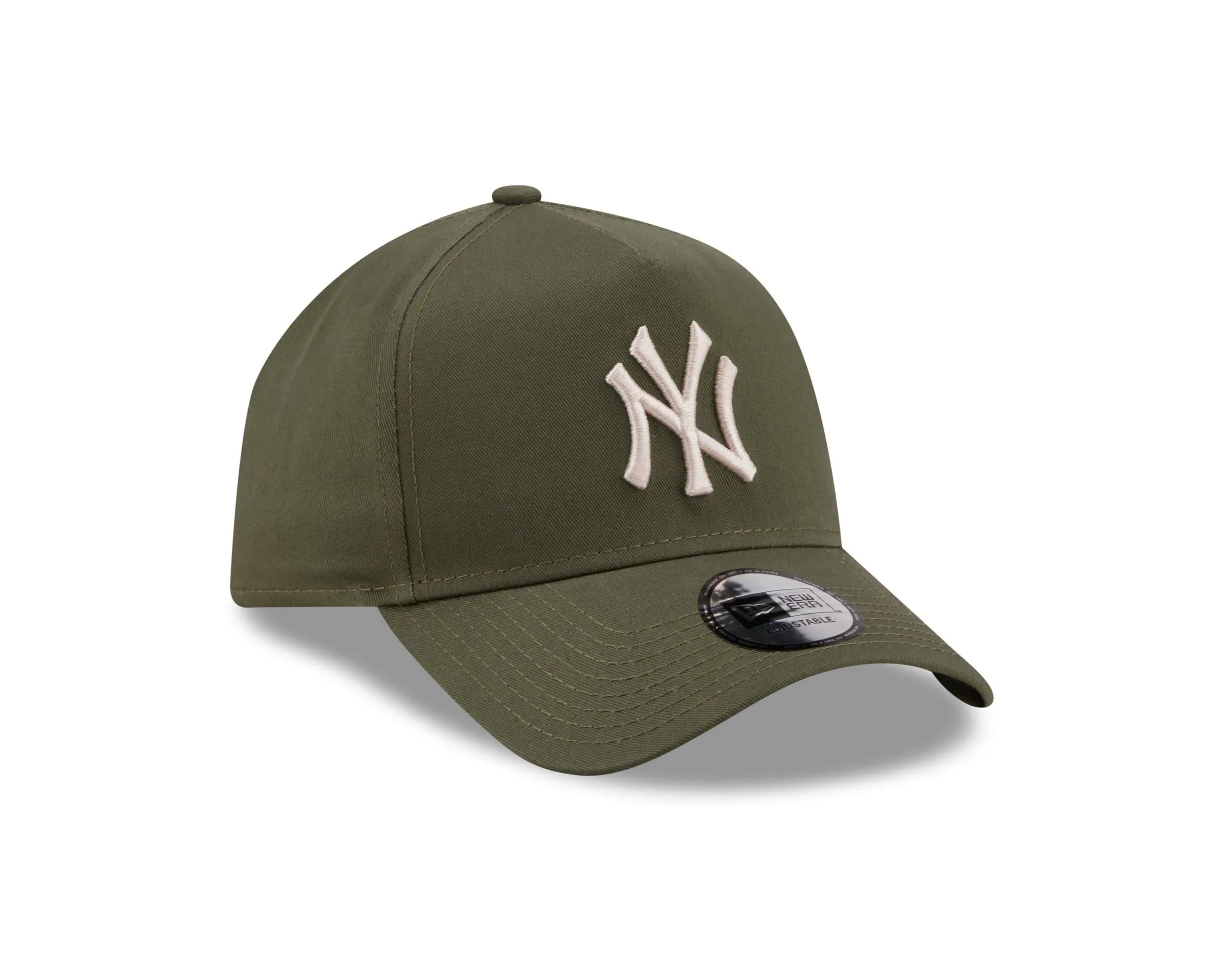 New Era New York Yankees MLB 9Forty E-Frame Snapback Baseball Cap Green - One Size - immagine 3