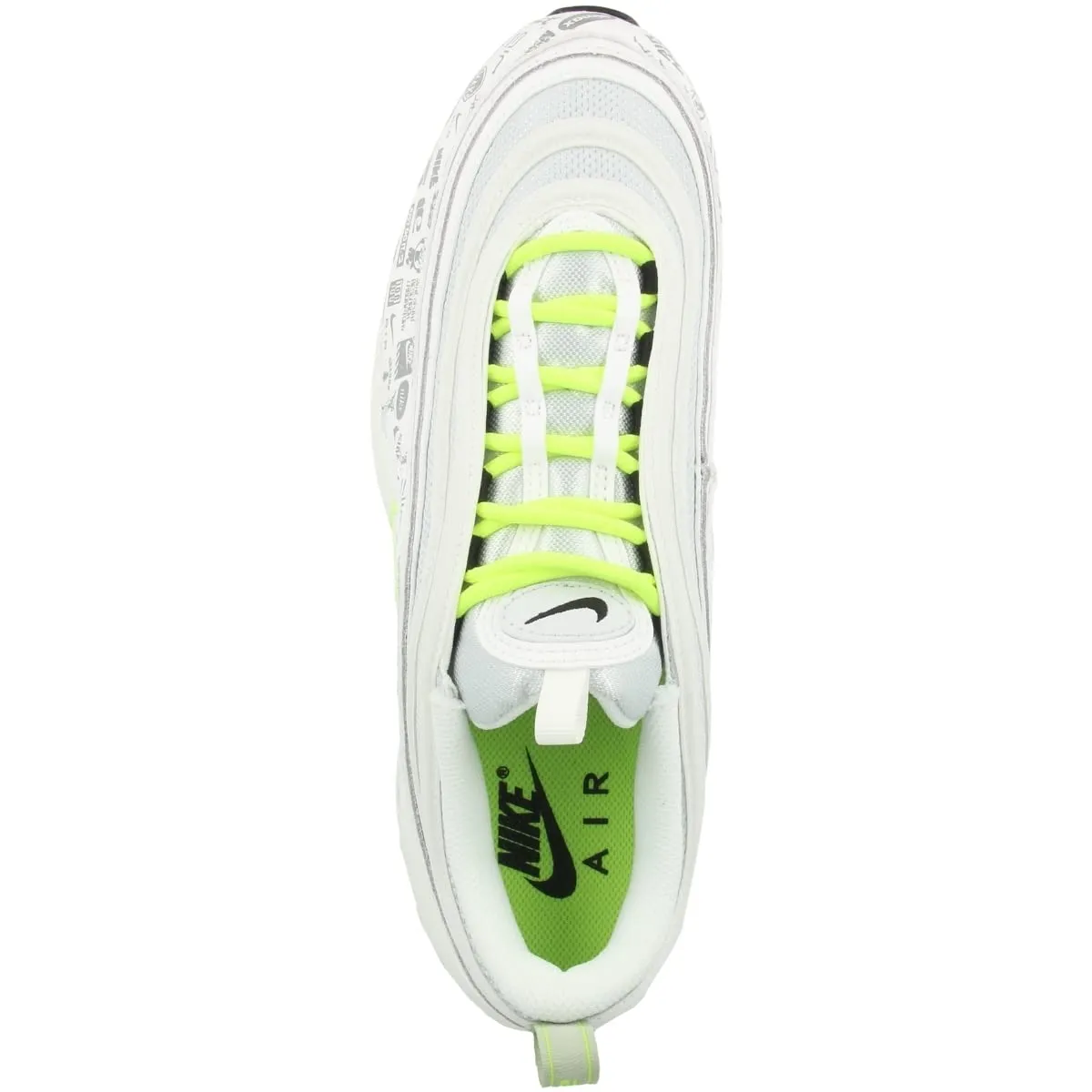 Nike Air Max 97 Essential Low White Black Pure Platinum Volt DH0006-100 - immagine 2