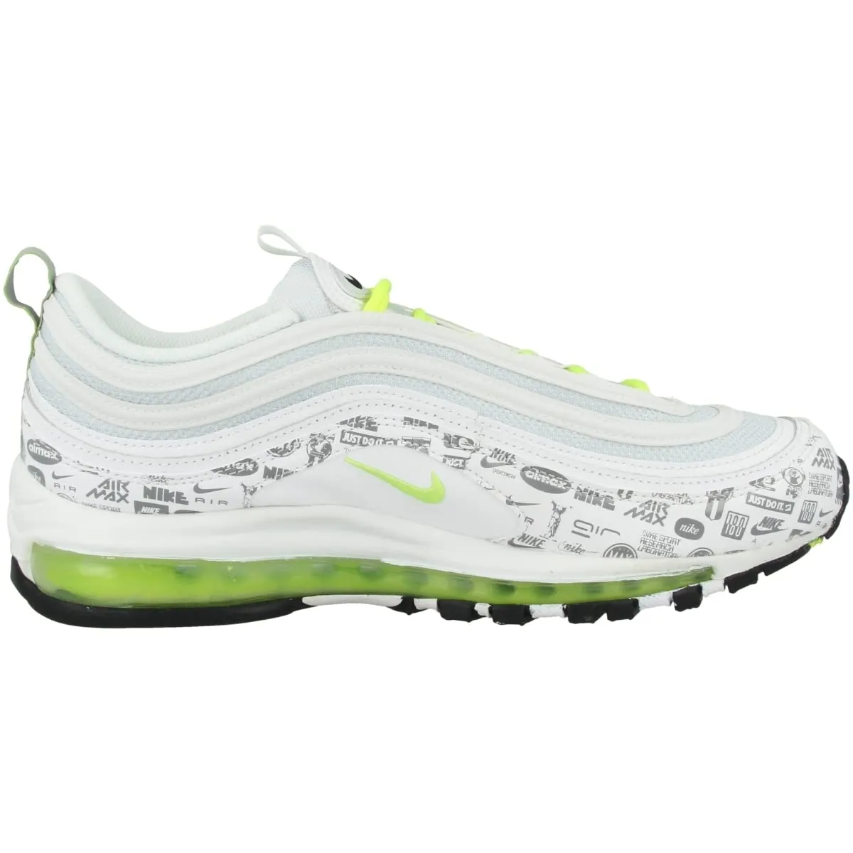 Nike Air Max 97 Essential Low White Black Pure Platinum Volt DH0006-100 - immagine 3