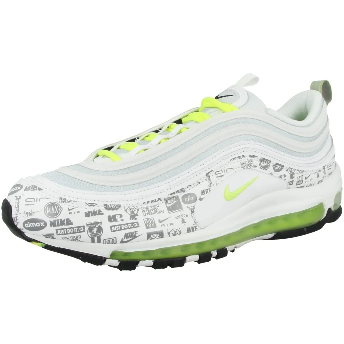 Nike Air Max 97 Essential Low White Black Pure Platinum Volt DH0006-100 - immagine 4