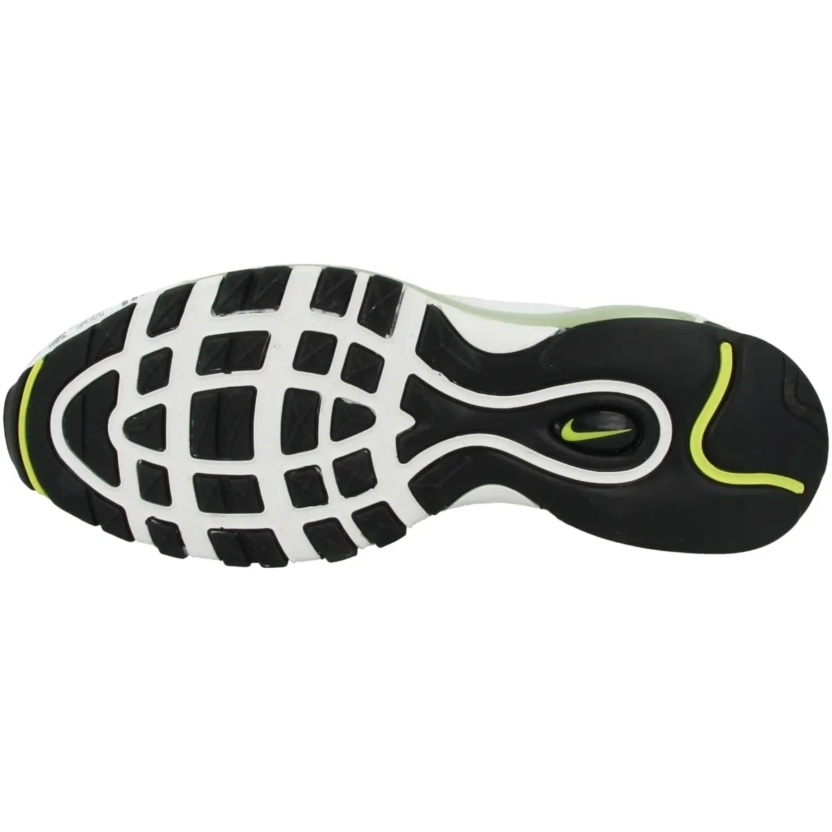 Nike Air Max 97 Essential Low White Black Pure Platinum Volt DH0006-100 - immagine 5